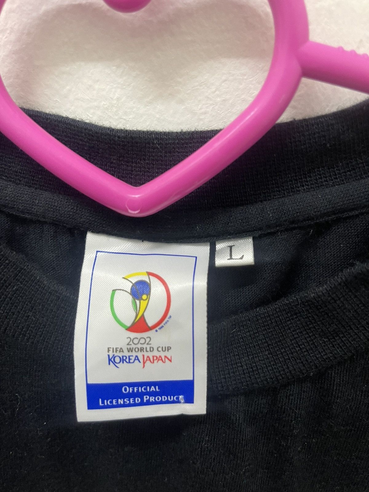 Vintage Rare Vintage 2002 FIFA World Cup Korea Japan Tee Size US L / EU 52-54 / 3 - 4 Thumbnail