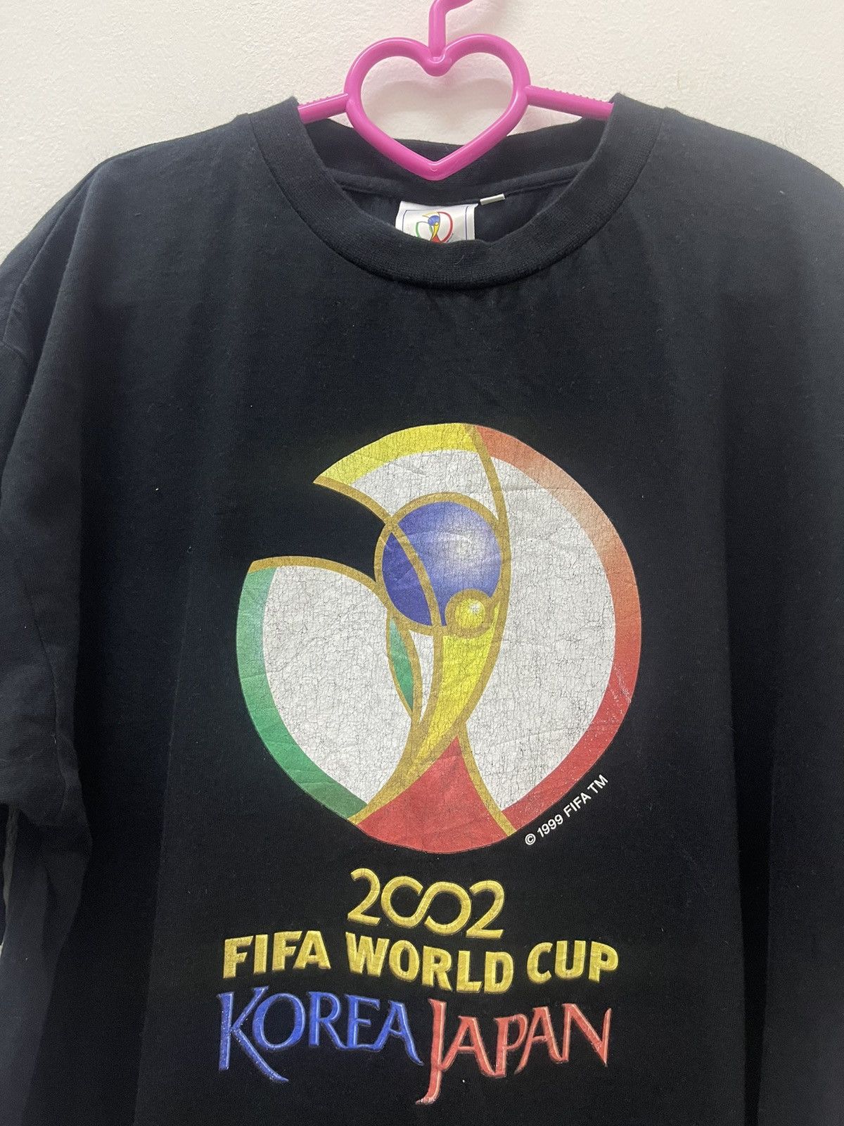 Vintage Rare Vintage 2002 FIFA World Cup Korea Japan Tee Size US L / EU 52-54 / 3 - 3 Thumbnail