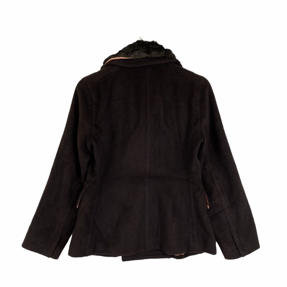 ABAHOUSE Vintage ABAHOUSE Devinette Fur Collar Wool Coat Jacket Size US S / EU 44-46 / 1 - 2 Thumbnail