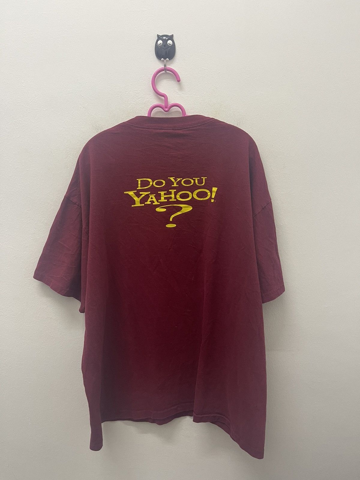 Apple Rare Vintage Do You YAHOO? Smiley Size US XL / EU 56 / 4 - 4 Thumbnail