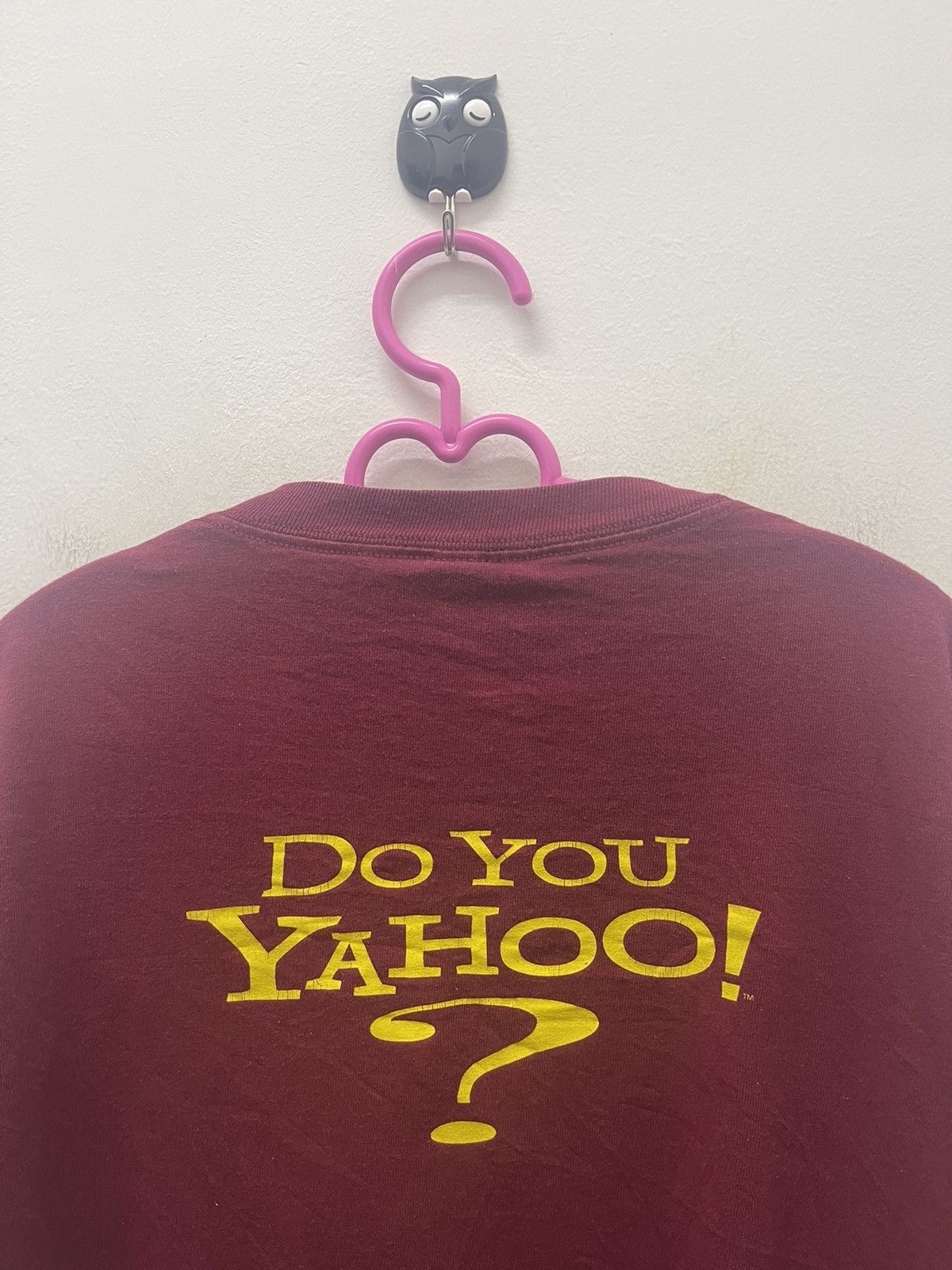 Apple Rare Vintage Do You YAHOO? Smiley Size US XL / EU 56 / 4 - 5 Thumbnail