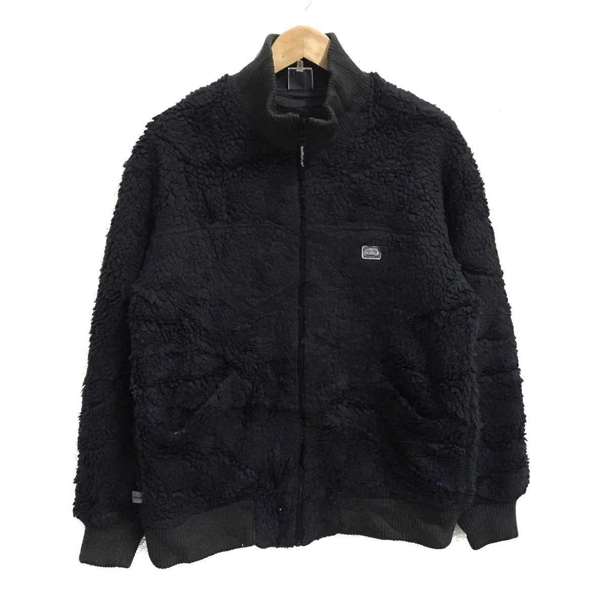 Quiksilver × Vintage Vintage QUIKSILVER Small Logo Fleece Zipper Sweater Jacket Size US L / EU 52-54 / 3 - 1 Thumbnail