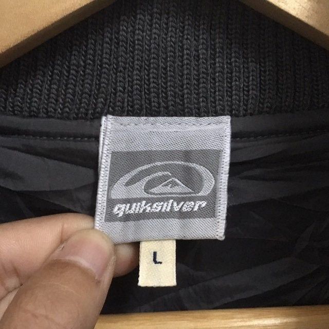 Quiksilver × Vintage Vintage QUIKSILVER Small Logo Fleece Zipper Sweater Jacket Size US L / EU 52-54 / 3 - 5 Thumbnail