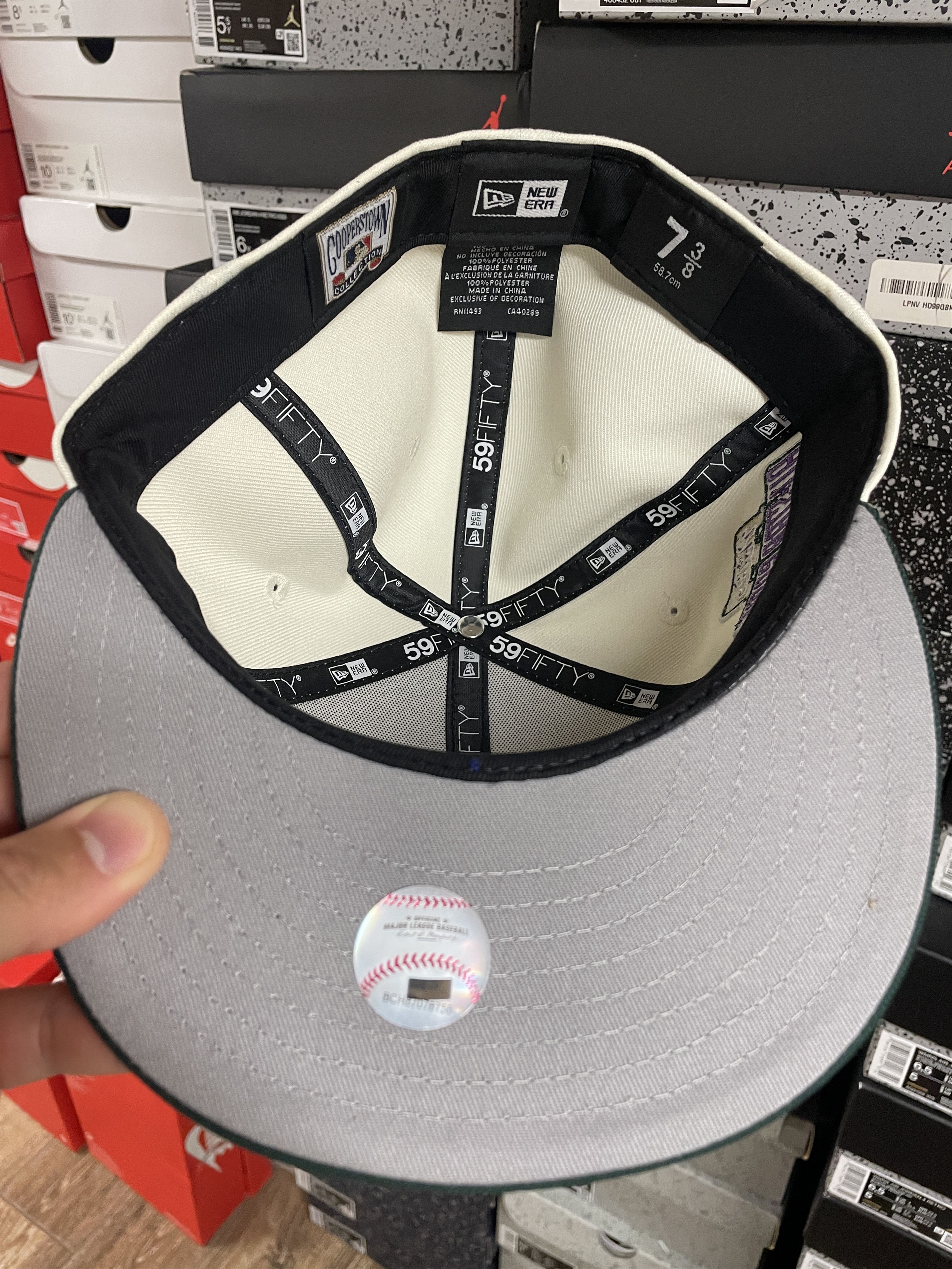 MLB × New Era 7 3/8 Panna Cotta Philadelphia Phillies Bklyn Caps All Star Size ONE SIZE - 5 Thumbnail