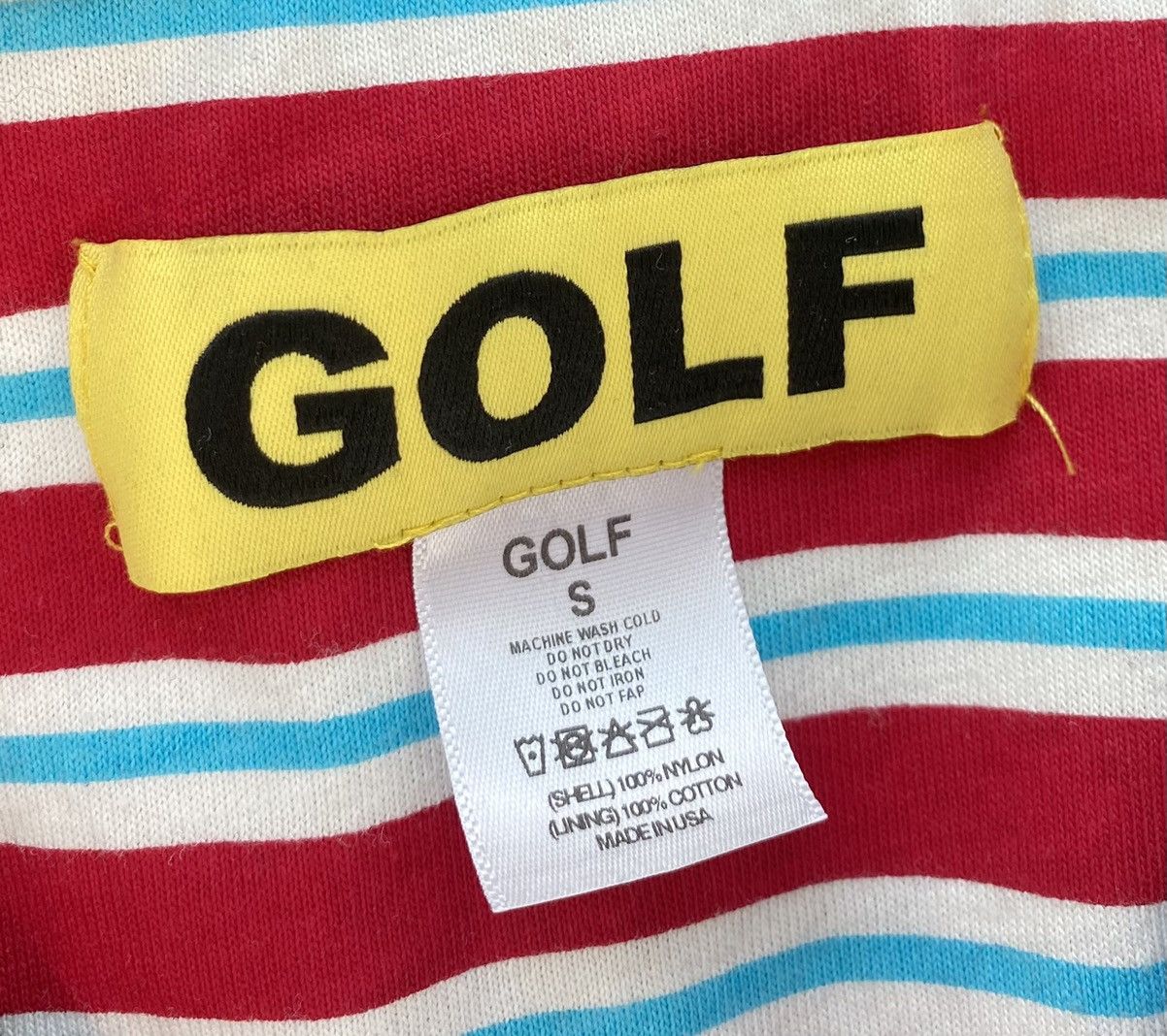 Golf Wang Golf Wang Navy Rainbow Logo Coach Jacket Medium 🧊❄️🥣 Tyler Size US S / EU 44-46 / 1 - 2 Thumbnail