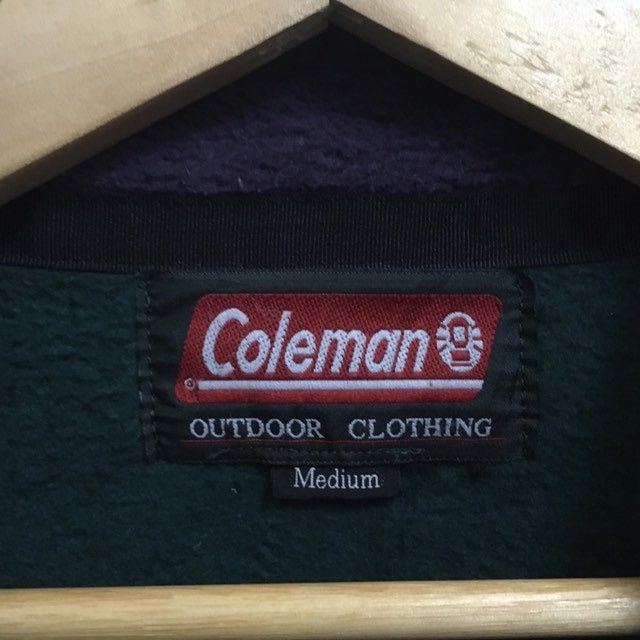 Coleman × Vintage Vintage COLEMAN Outdoor Fleece Zipper Sweater Jacket Size US M / EU 48-50 / 2 - 4 Thumbnail