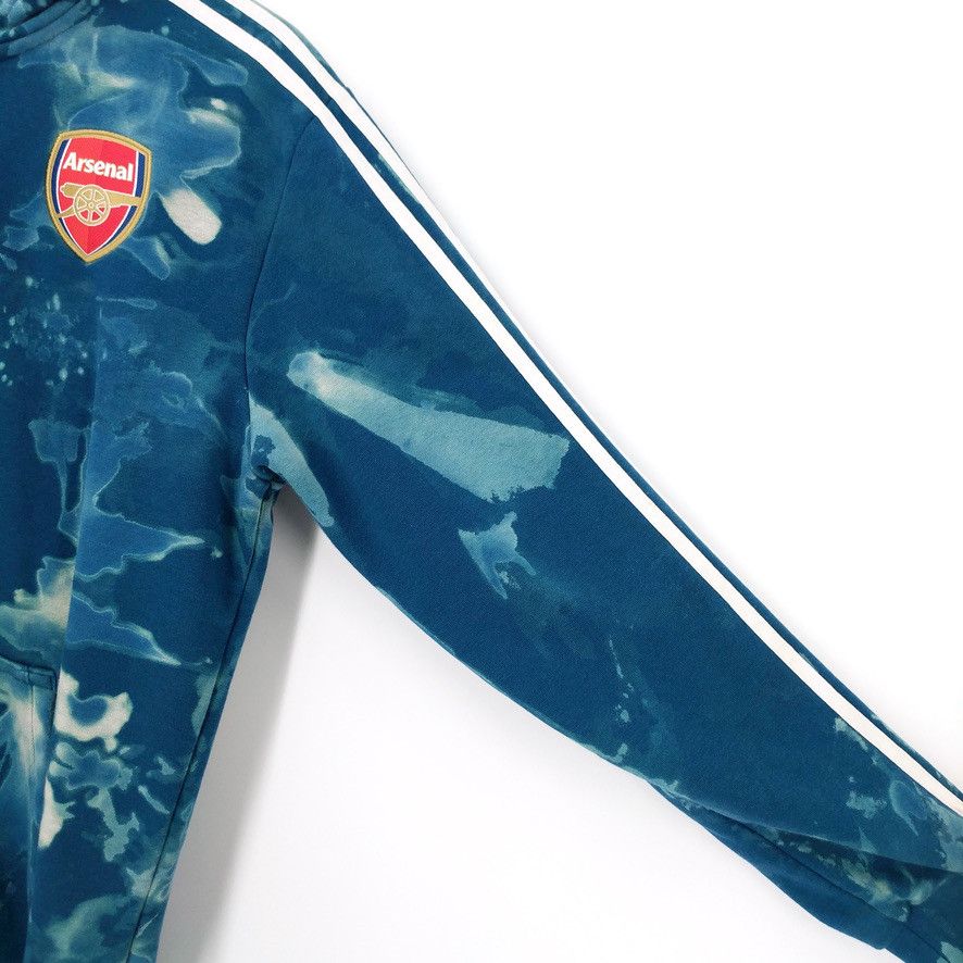 Adidas Adidas Arsenal Custom Bleached Hoodie Track Jacket Size US M / EU 48-50 / 2 - 5 Thumbnail