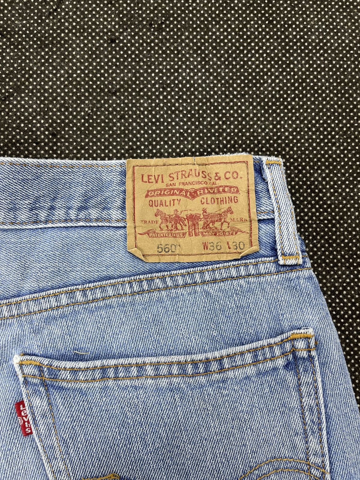 Levi's Vintage Levi’s 560 Comfort Fit Jeans- J510 Size US 38 / EU 54 - 10 Thumbnail