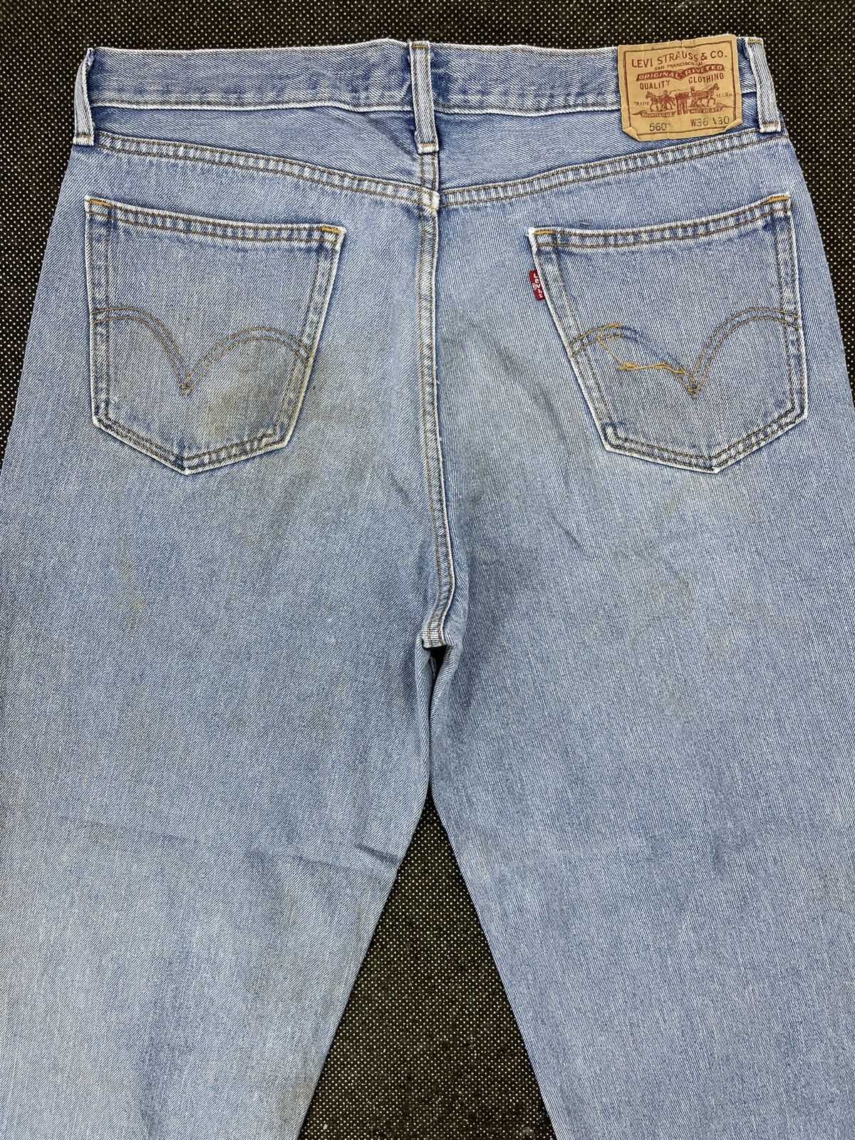 Levi's Vintage Levi’s 560 Comfort Fit Jeans- J510 Size US 38 / EU 54 - 4 Thumbnail