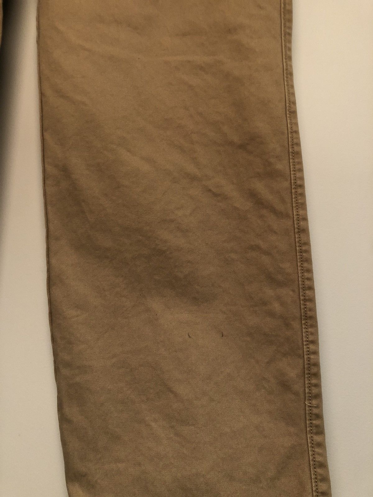 Vintage Distressed Raw Hem Chopped Basic Skate Pants Size US 34 / EU 50 - 3 Thumbnail