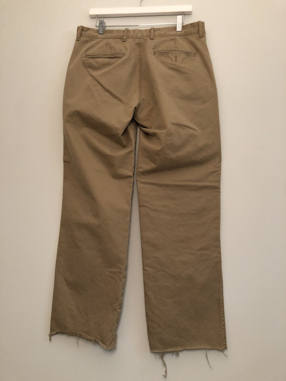 Vintage Distressed Raw Hem Chopped Basic Skate Pants Size US 34 / EU 50 - 11 Thumbnail