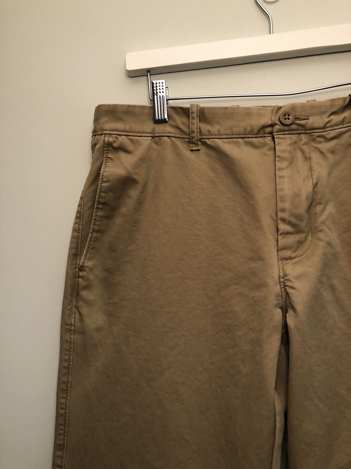 Vintage Distressed Raw Hem Chopped Basic Skate Pants Size US 34 / EU 50 - 7 Thumbnail