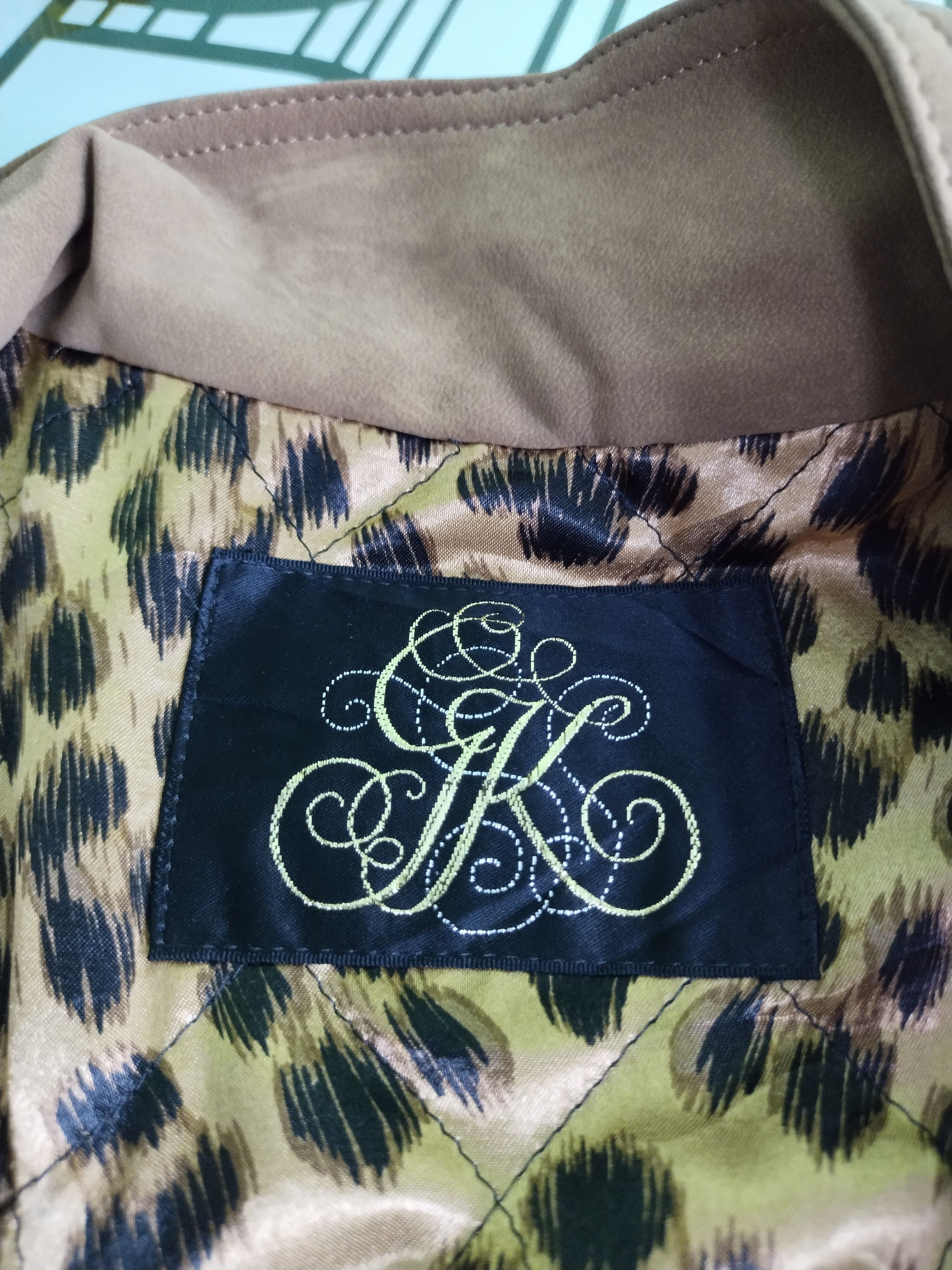 Japanese Brand VINTAGE COAT EMBROIDERY TIGER CHEETAH DESIGN JAPANESE BRAND Size L / US 10 / IT 46 - 14 Thumbnail