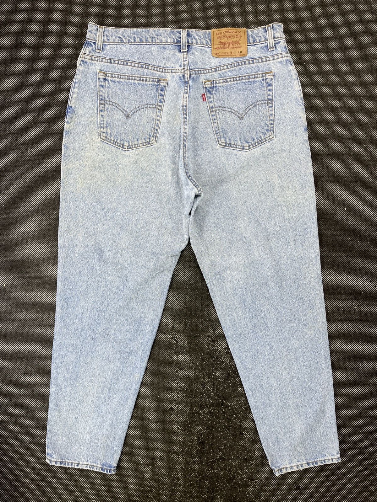 Levi's × Vintage Vintage Levis 550 Stone Wash Jeans - J449 Size US 37 - 2 Thumbnail