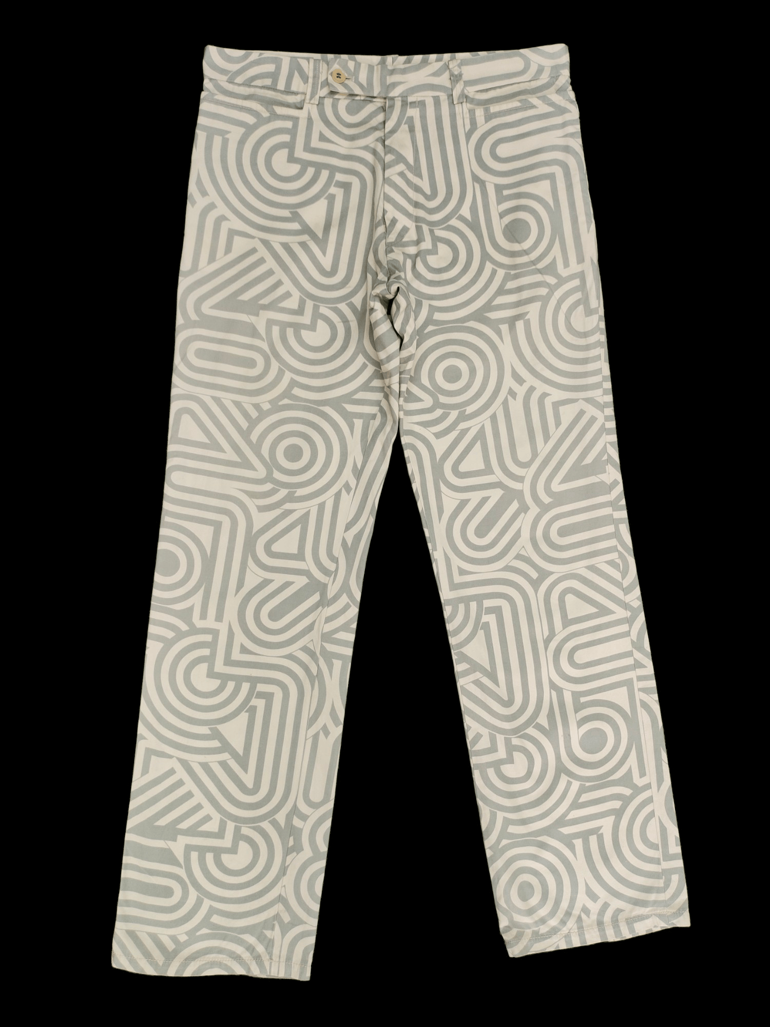 Katharine Hamnett London Katharine Hamnett London Maze Puzzle Design Trouser Pants Size US 32 / EU 48 - 1 Thumbnail
