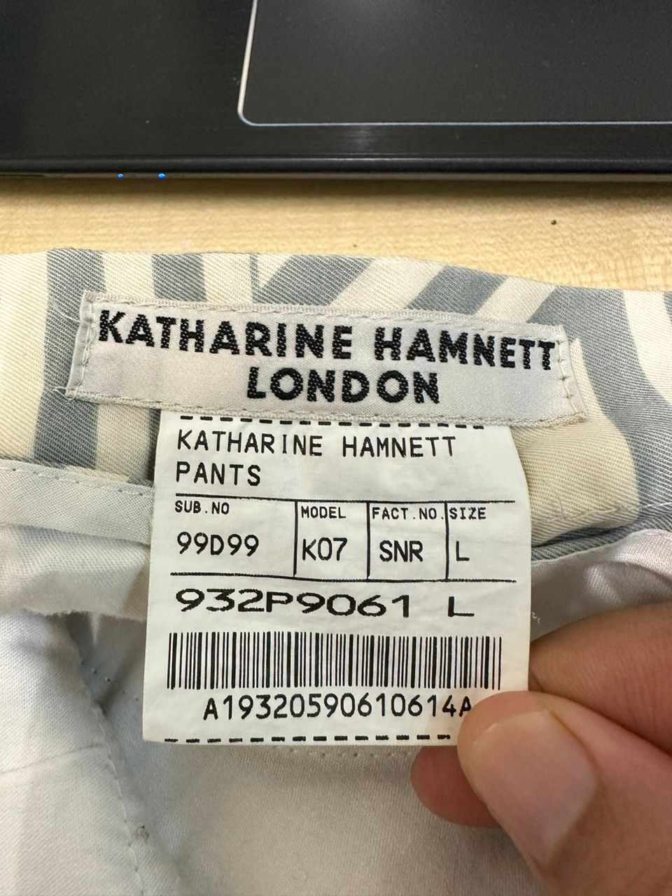 Katharine Hamnett London Katharine Hamnett London Maze Puzzle Design Trouser Pants Size US 32 / EU 48 - 15 Thumbnail