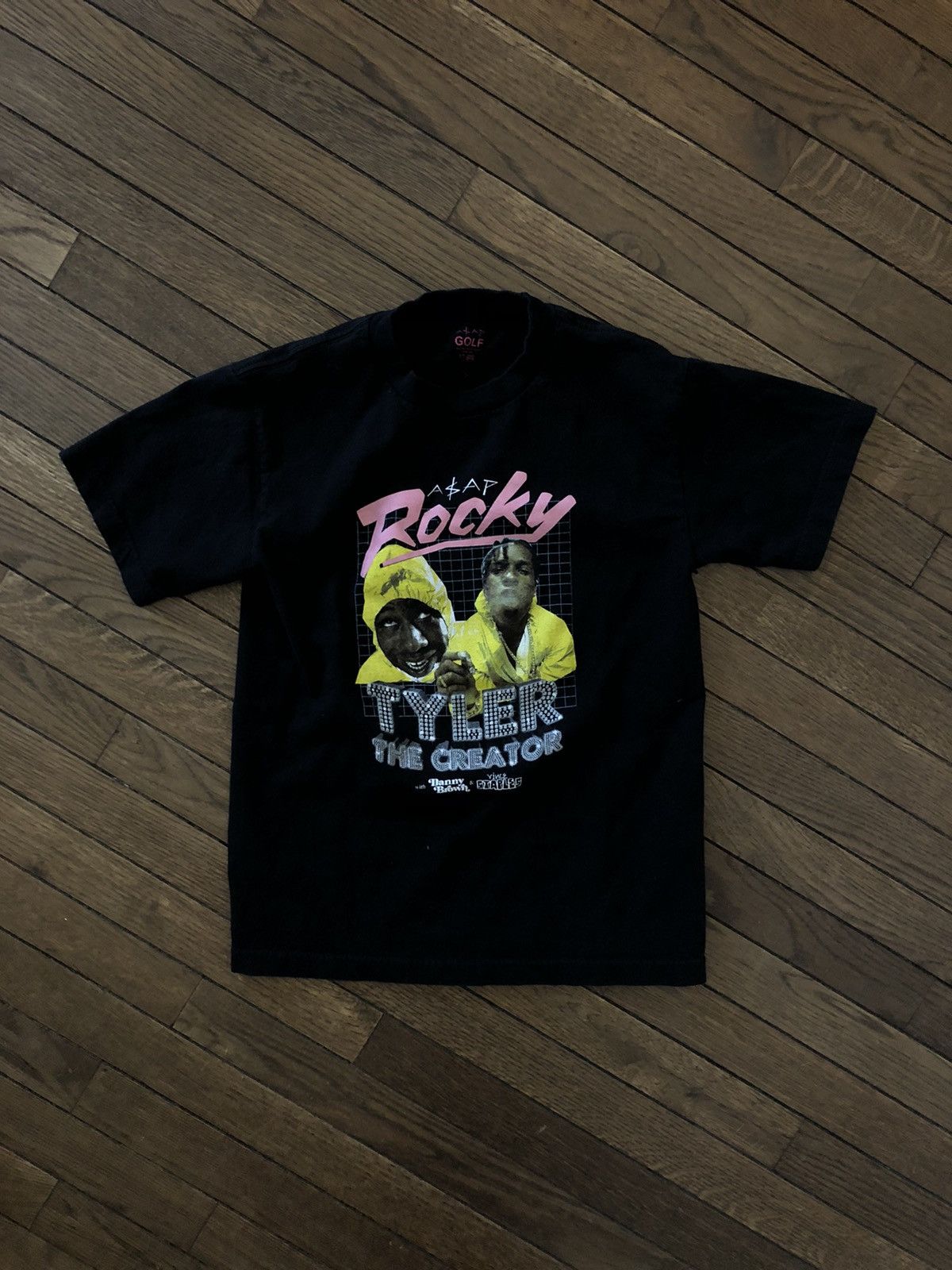 A$AP Rocky ASAP Rocky x Golf Wang Tour Merch Tee 🧊❄️🥣 fish album Size US S / EU 44-46 / 1 - 1 Thumbnail