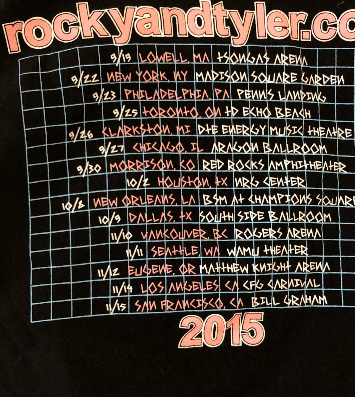 A$AP Rocky ASAP Rocky x Golf Wang Tour Merch Tee 🧊❄️🥣 fish album Size US S / EU 44-46 / 1 - 5 Thumbnail