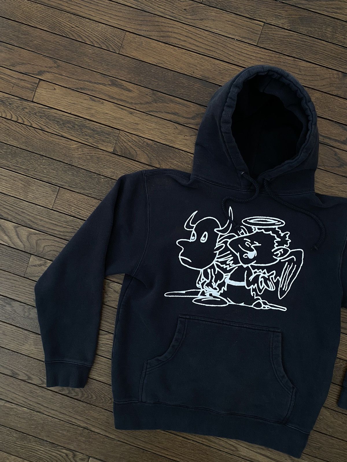 Brockhampton Brockhampton Devil + Angle Black Logo Hoodie Small S 🥣 Size US S / EU 44-46 / 1 - 2 Thumbnail