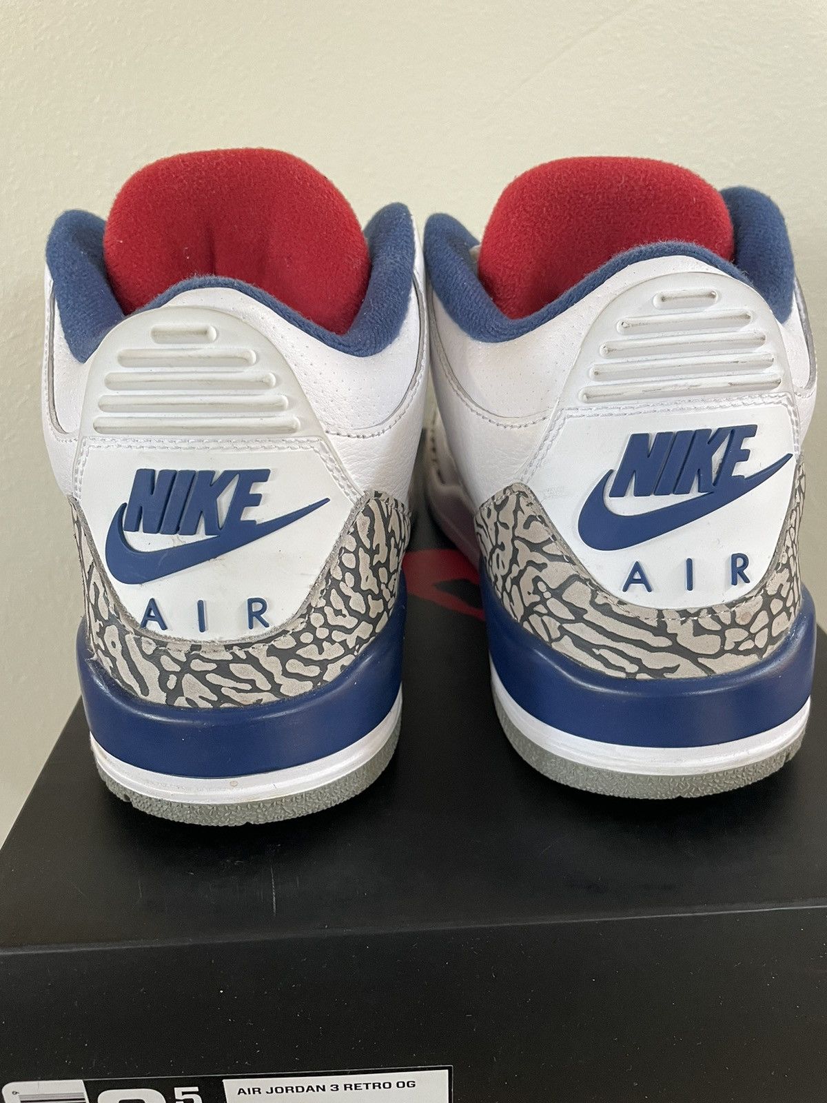 Jordan Brand × Nike Air Jordan 3 True Blue 2016 Size 8.5 Size US 8.5 / EU 41-42 - 1 Thumbnail