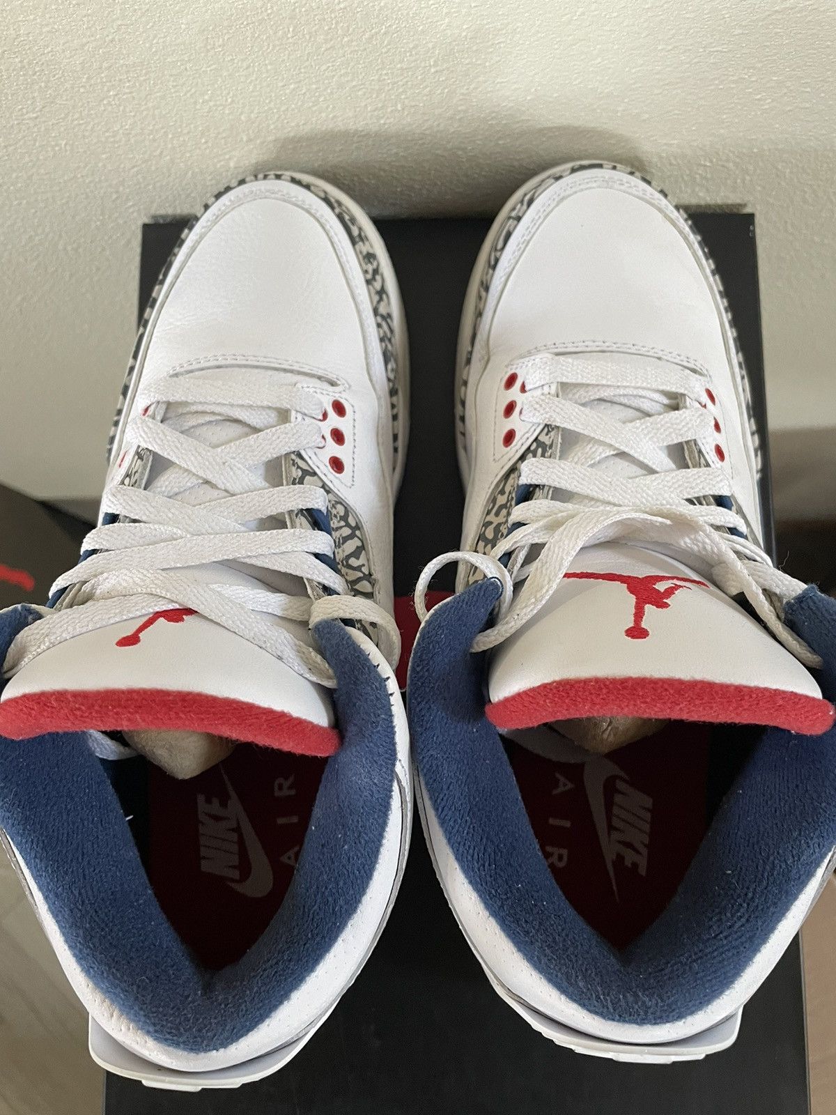 Jordan Brand × Nike Air Jordan 3 True Blue 2016 Size 8.5 Size US 8.5 / EU 41-42 - 6 Thumbnail