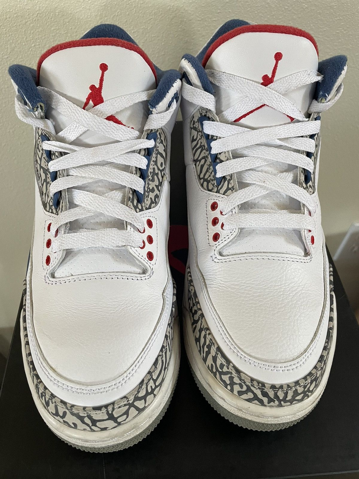 Jordan Brand × Nike Air Jordan 3 True Blue 2016 Size 8.5 Size US 8.5 / EU 41-42 - 3 Thumbnail
