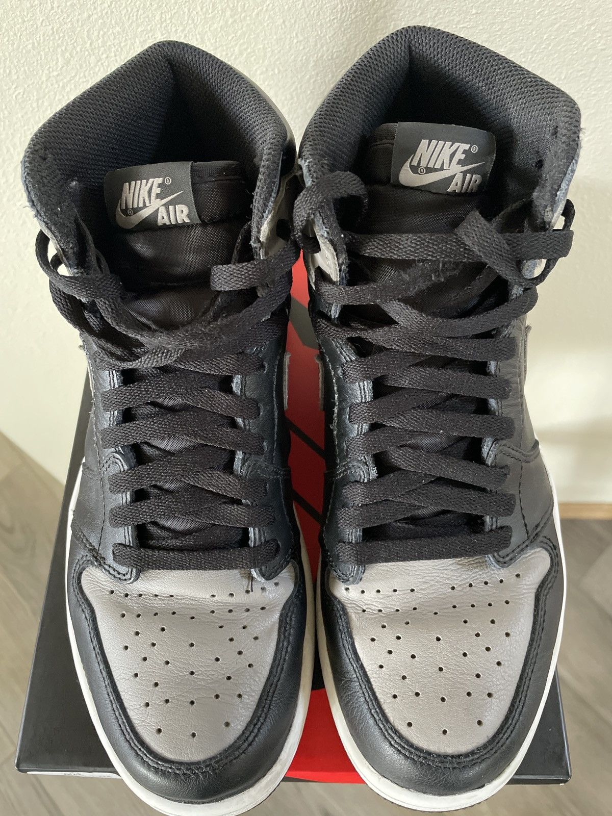 Nike Air Jordan 1 Shadow Grey 2017 Size 8.5 Size US 8.5 / EU 41-42 - 3 Thumbnail