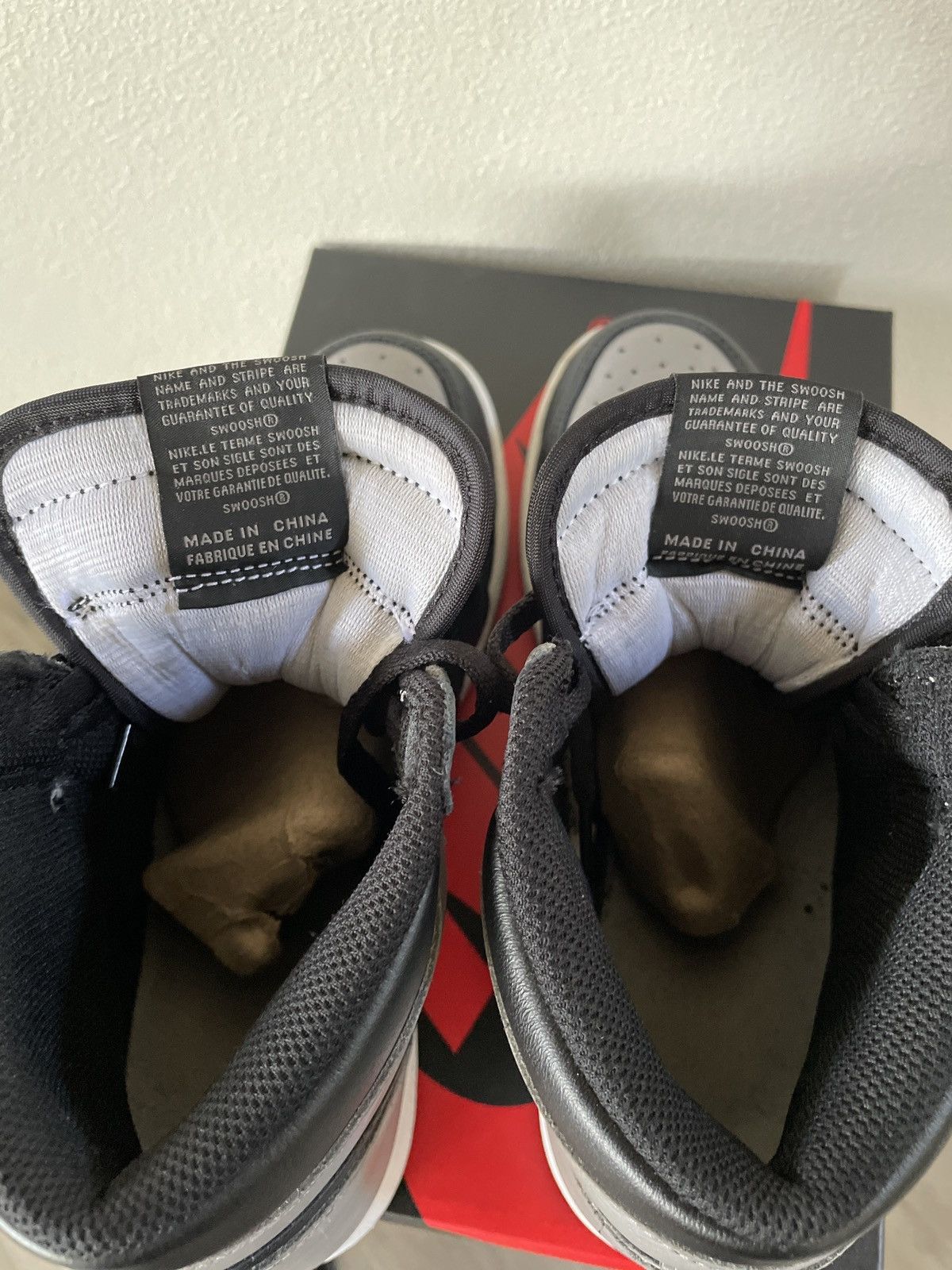 Nike Air Jordan 1 Shadow Grey 2017 Size 8.5 Size US 8.5 / EU 41-42 - 4 Thumbnail