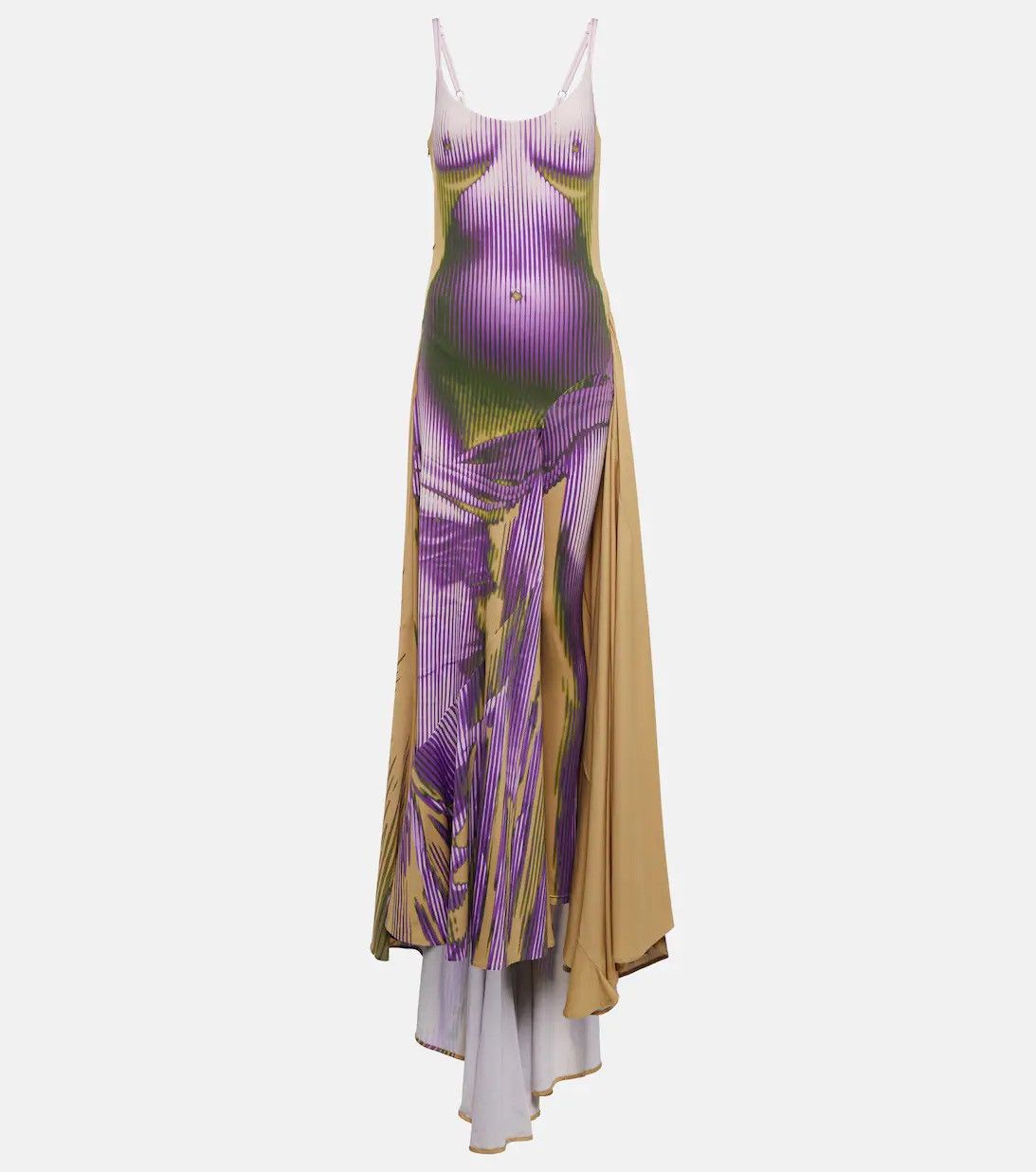 Jean Paul Gaultier × Y/Project Y/Project x Jean Paul Gaultier Body Morph Maxi Dress Size XS / US 0-2 / IT 36-38 - 4 Thumbnail
