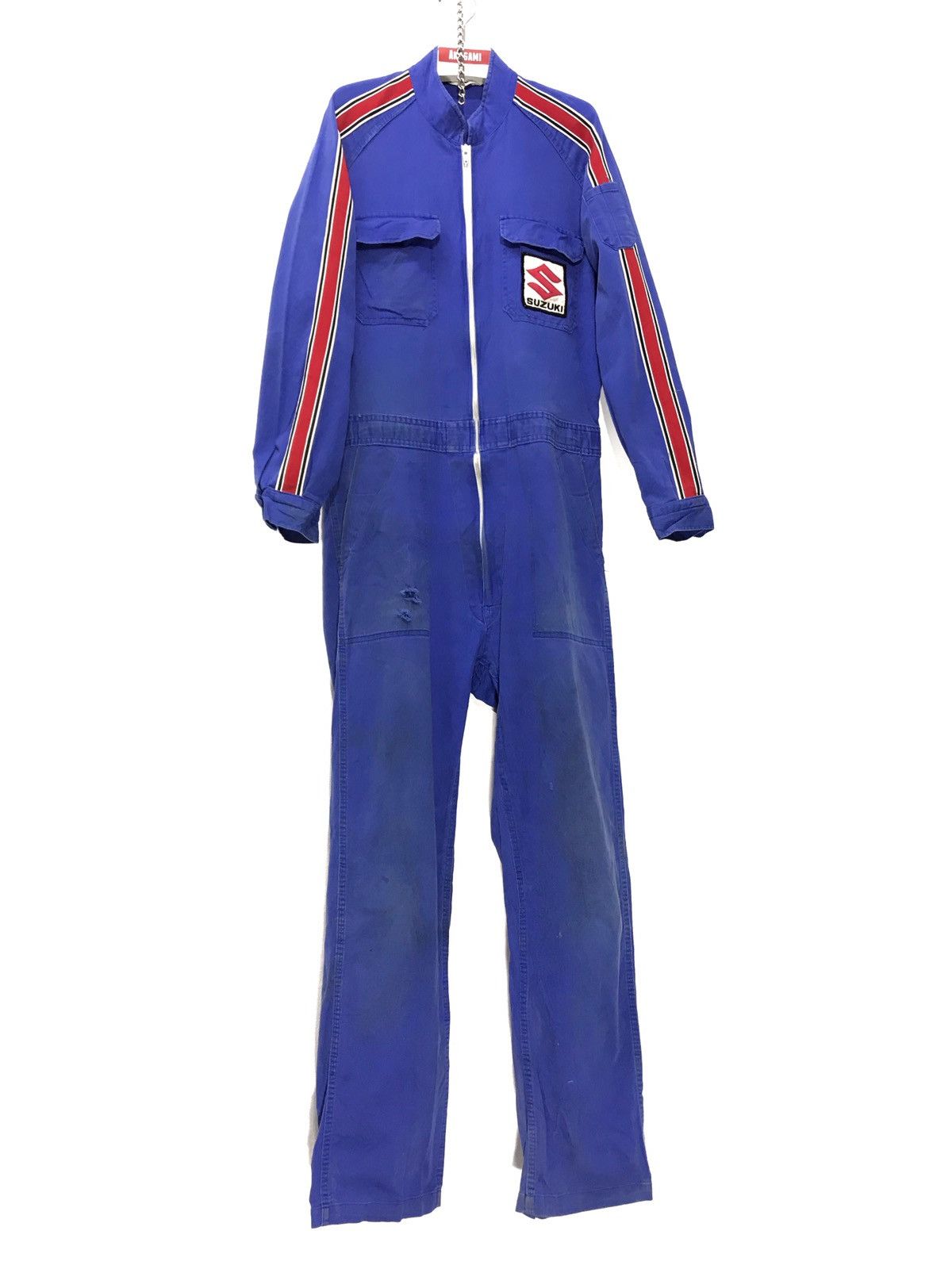 Sports Specialties Rare Vtg 80s Suzuki Coverall Workwear 3🟩1 Size US M / EU 48-50 / 2 - 2 Thumbnail