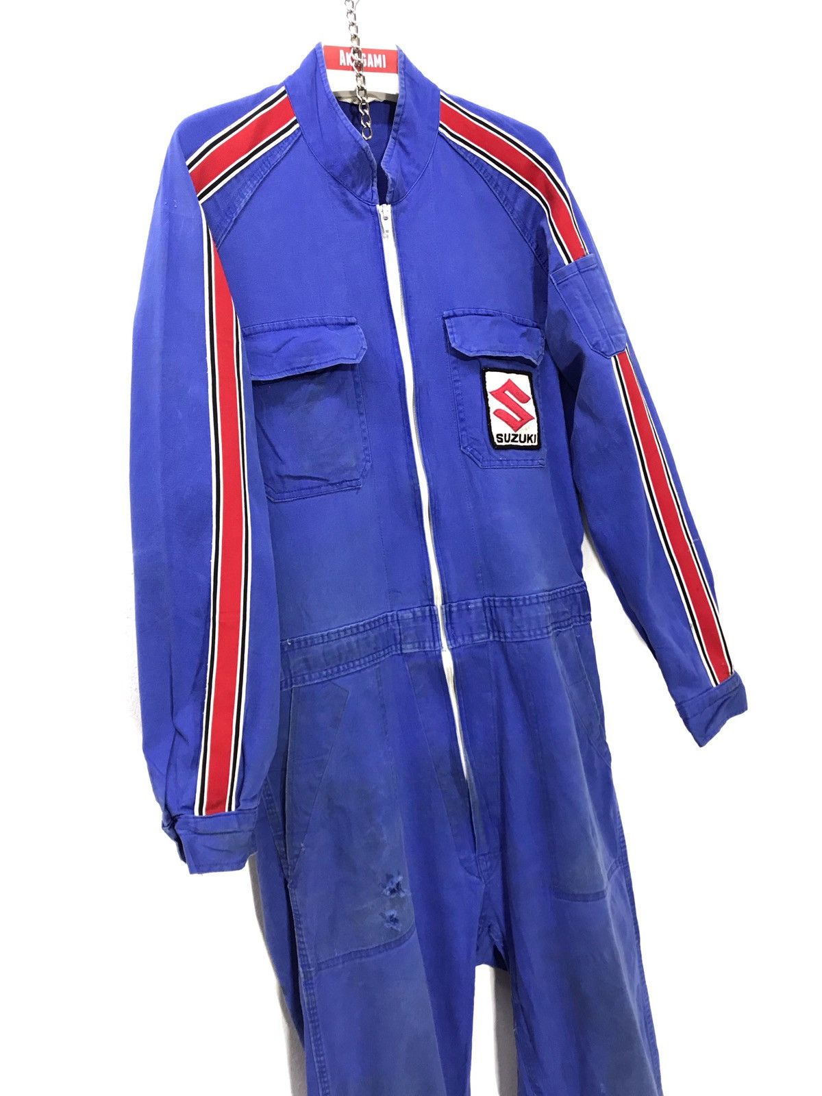 Sports Specialties Rare Vtg 80s Suzuki Coverall Workwear 3🟩1 Size US M / EU 48-50 / 2 - 1 Thumbnail