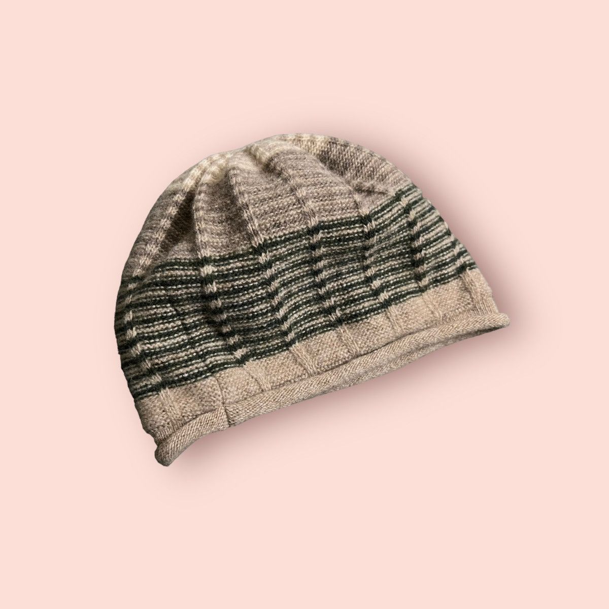 Japanese Brand VINTAGE JAPAN DESIGN STRIPES BEANIE Size ONE SIZE - 20 Thumbnail