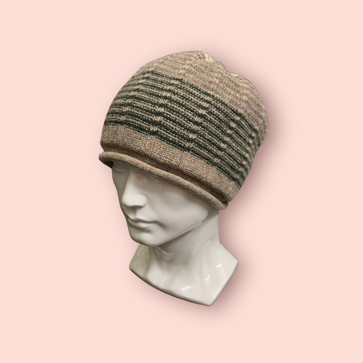 Japanese Brand VINTAGE JAPAN DESIGN STRIPES BEANIE Size ONE SIZE - 4 Thumbnail