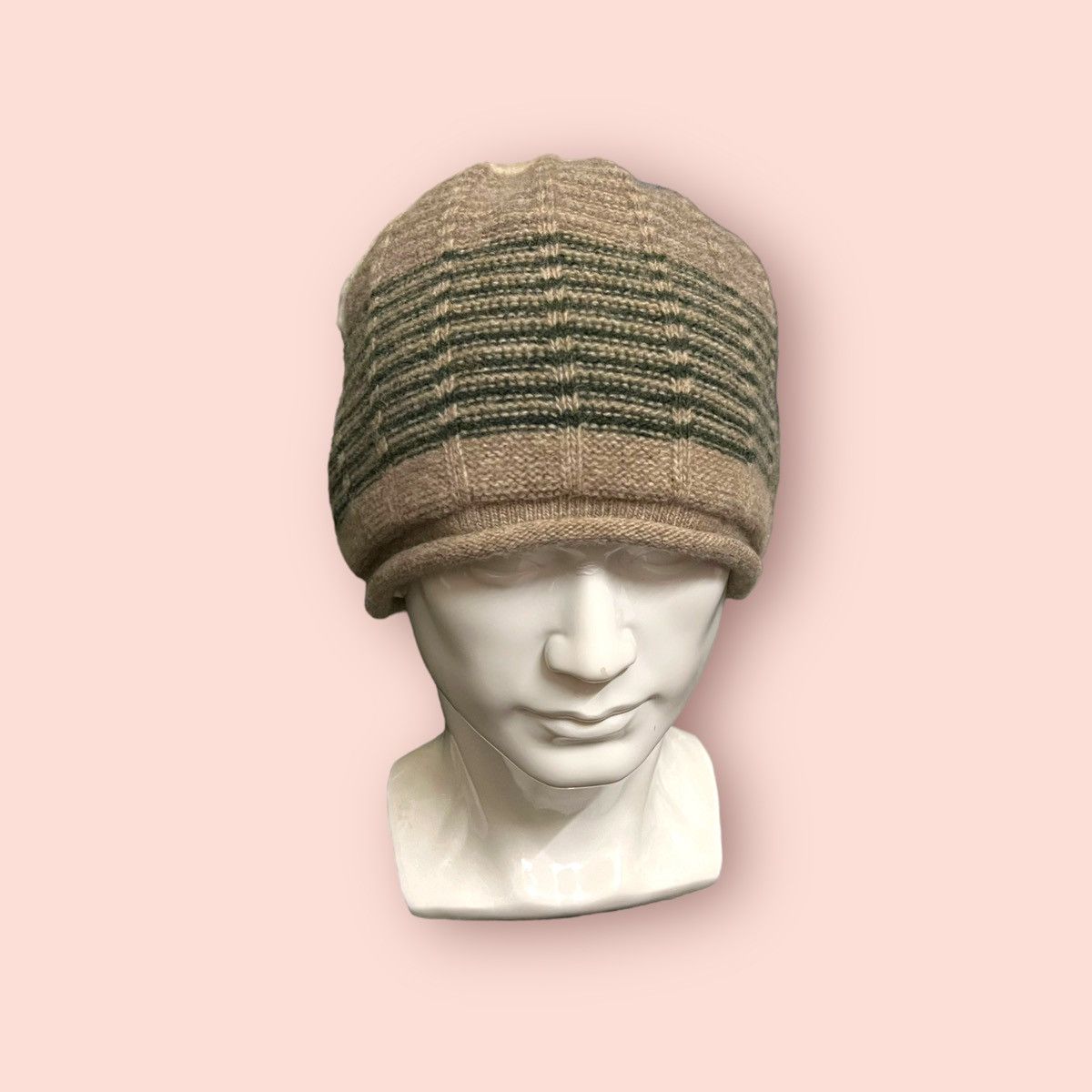 Japanese Brand VINTAGE JAPAN DESIGN STRIPES BEANIE Size ONE SIZE - 3 Thumbnail