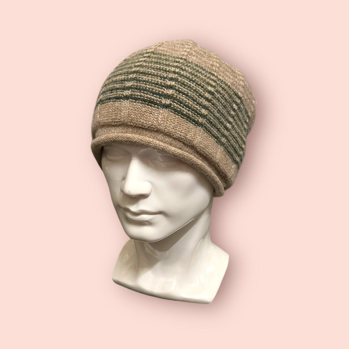 Japanese Brand VINTAGE JAPAN DESIGN STRIPES BEANIE Size ONE SIZE - 10 Thumbnail