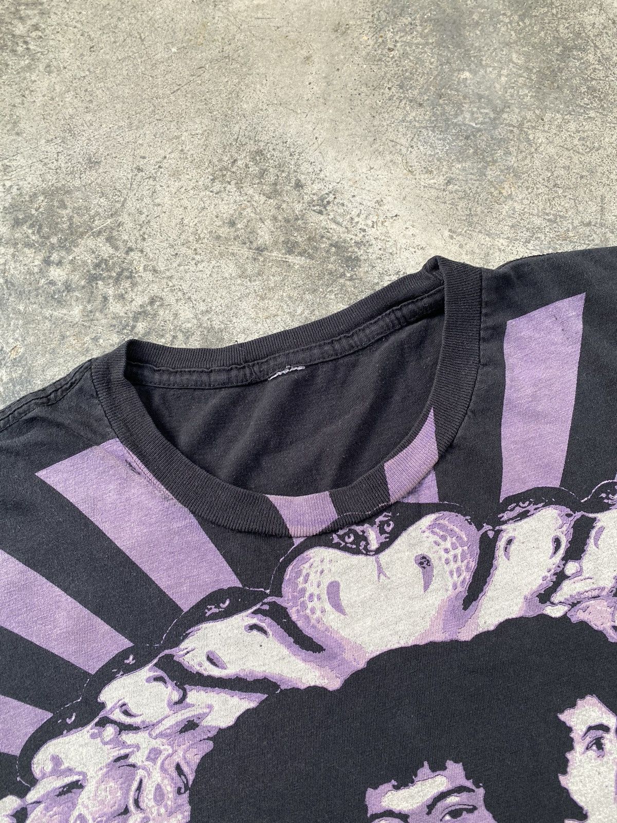 Band Tees Vintage Jimi Hendrix Bold as Love Distressed Tees Size US L / EU 52-54 / 3 - 3 Thumbnail