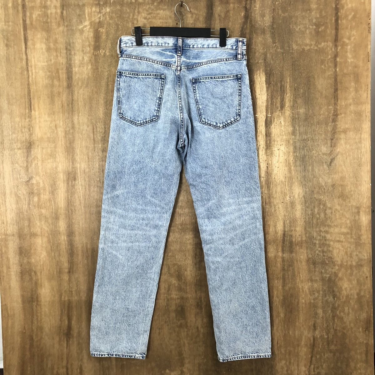Japanese Brand VINTAGE JAPANESE FADED LIGHT BLUE JEANS PANTS #005 Size US 28 / EU 44 - 6 Thumbnail