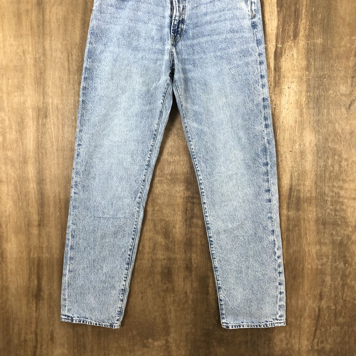 Japanese Brand VINTAGE JAPANESE FADED LIGHT BLUE JEANS PANTS #005 Size US 28 / EU 44 - 3 Thumbnail