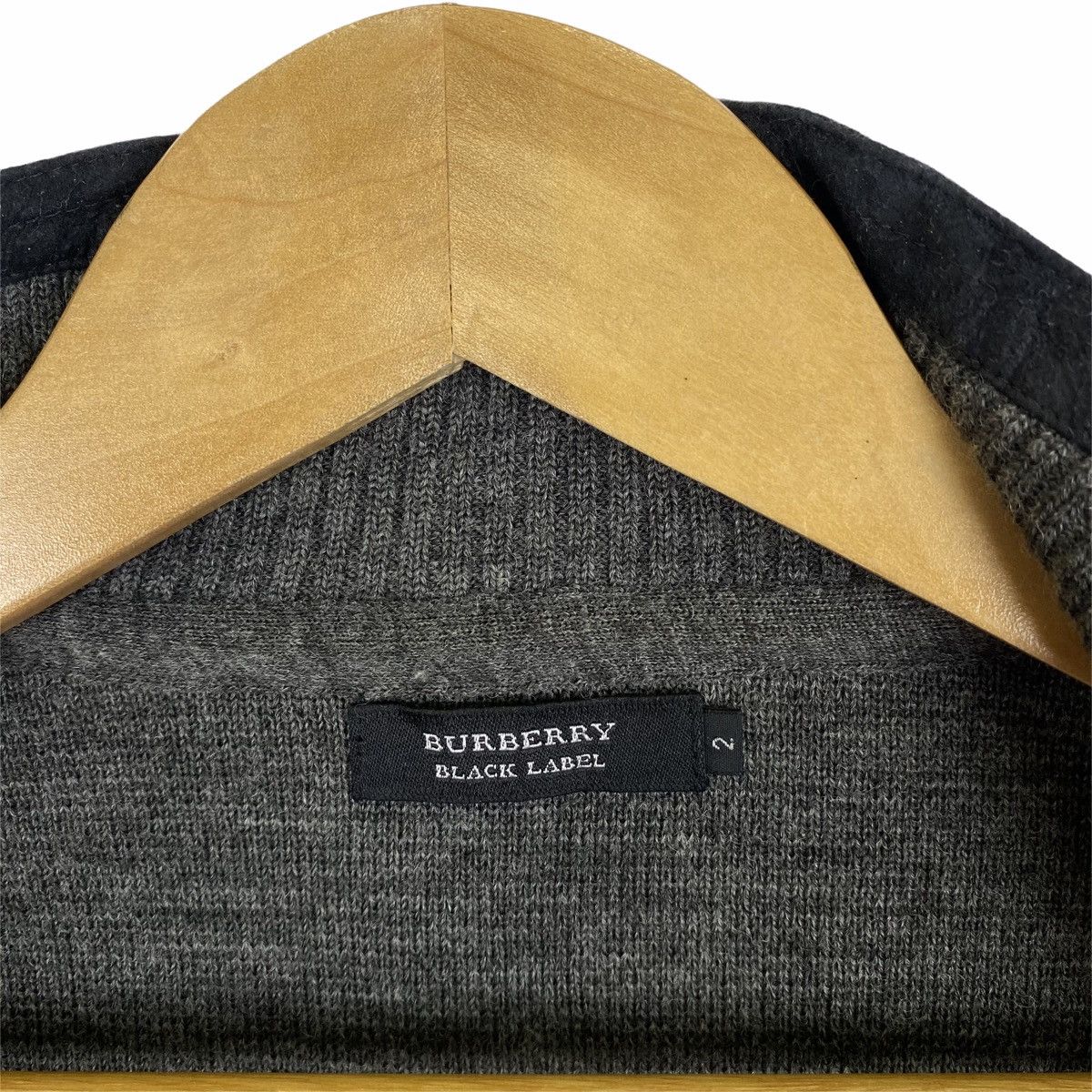 Burberry BURBERRY Black Label London Designer Wool Sweater Jacket Size XS / US 0-2 / IT 36-38 - 11 Thumbnail