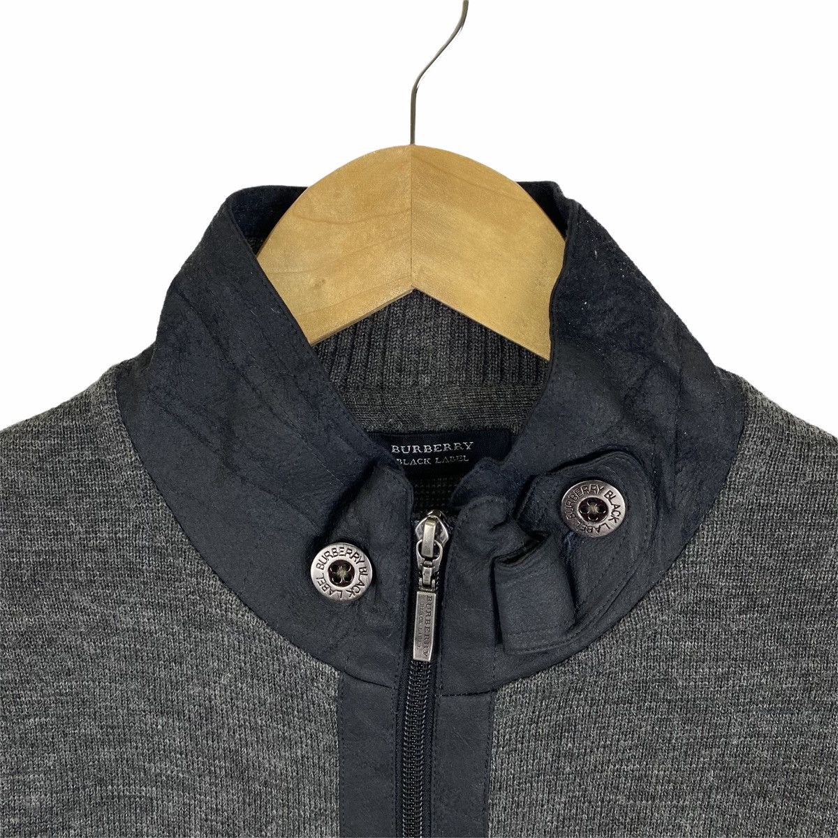 Burberry BURBERRY Black Label London Designer Wool Sweater Jacket Size XS / US 0-2 / IT 36-38 - 7 Thumbnail