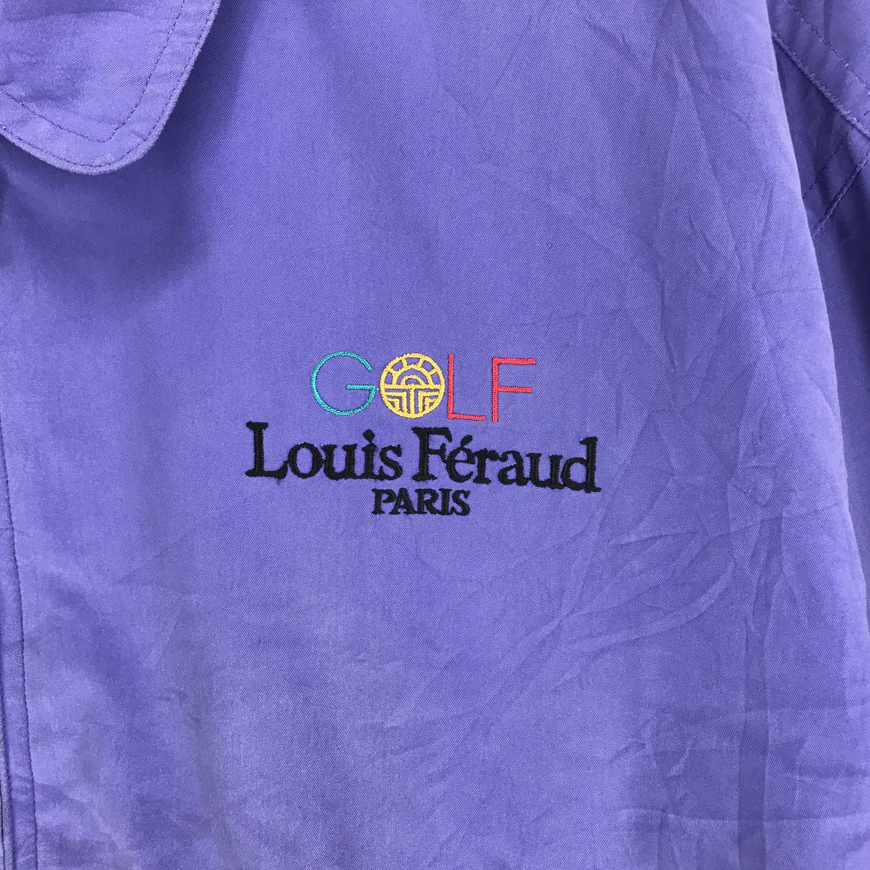 Louis Feraud Vintage Louis Feraud Paris Golf Collared Jacket #2480-95 Size US M / EU 48-50 / 2 - 3 Thumbnail