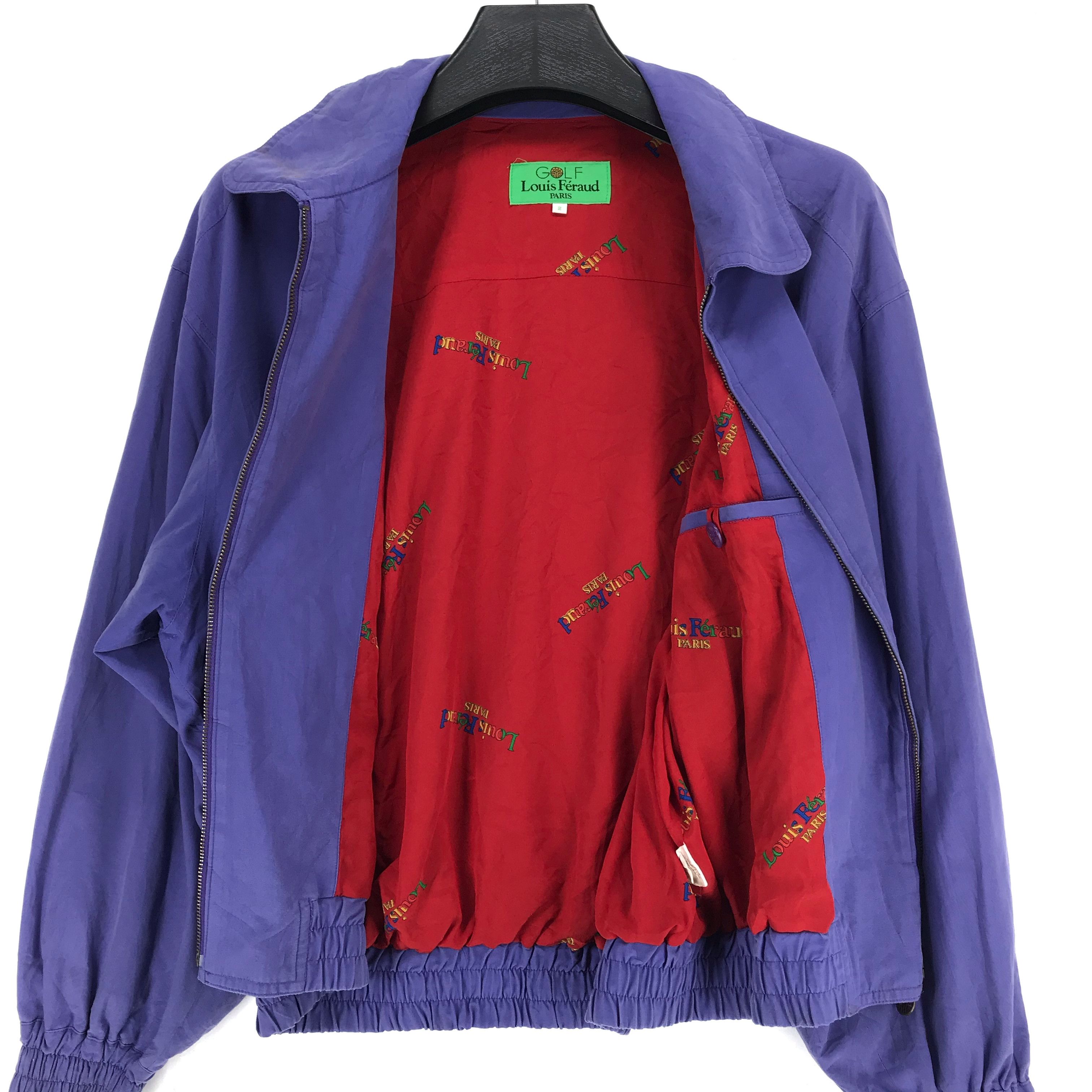 Louis Feraud Vintage Louis Feraud Paris Golf Collared Jacket #2480-95 Size US M / EU 48-50 / 2 - 7 Thumbnail