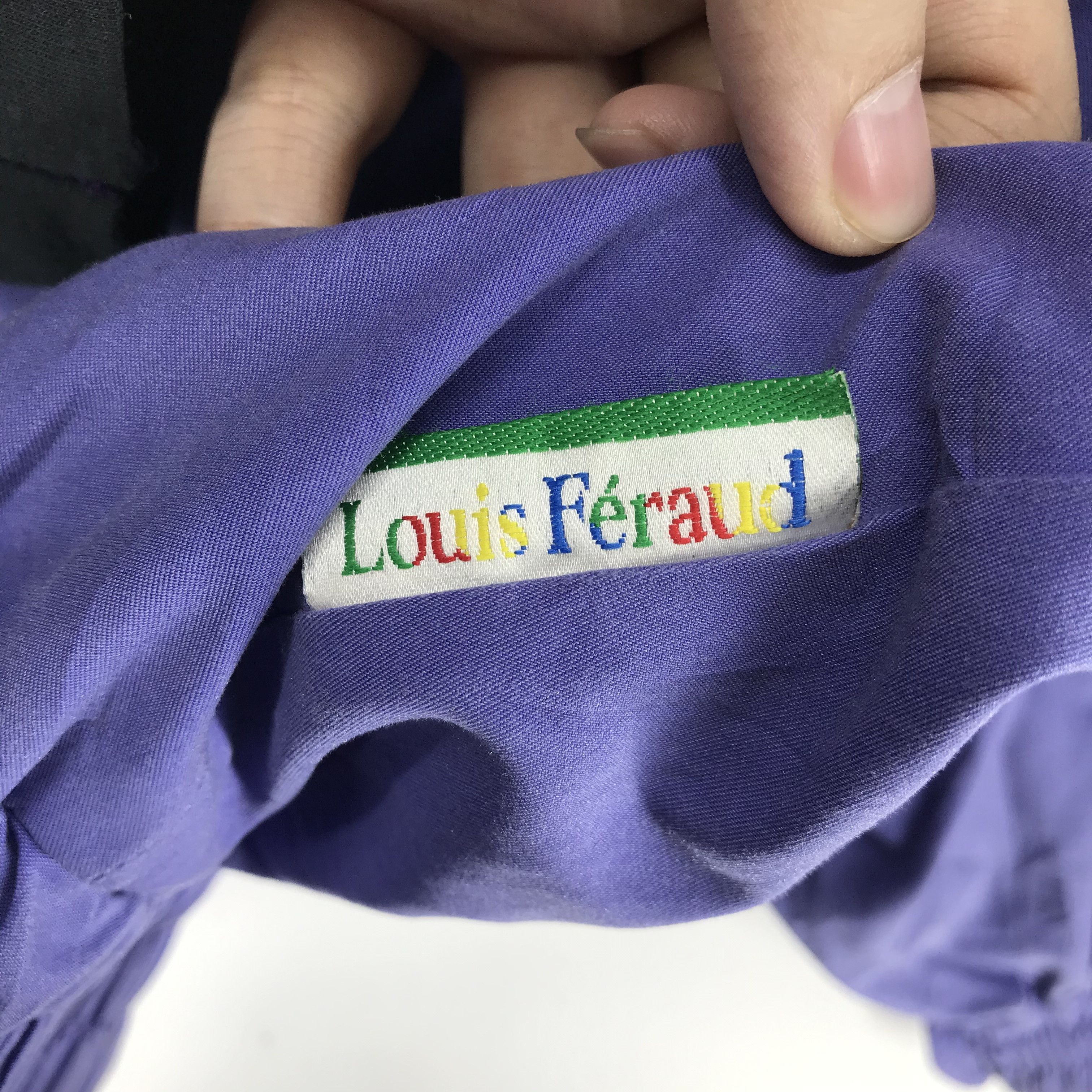 Louis Feraud Vintage Louis Feraud Paris Golf Collared Jacket #2480-95 Size US M / EU 48-50 / 2 - 6 Thumbnail