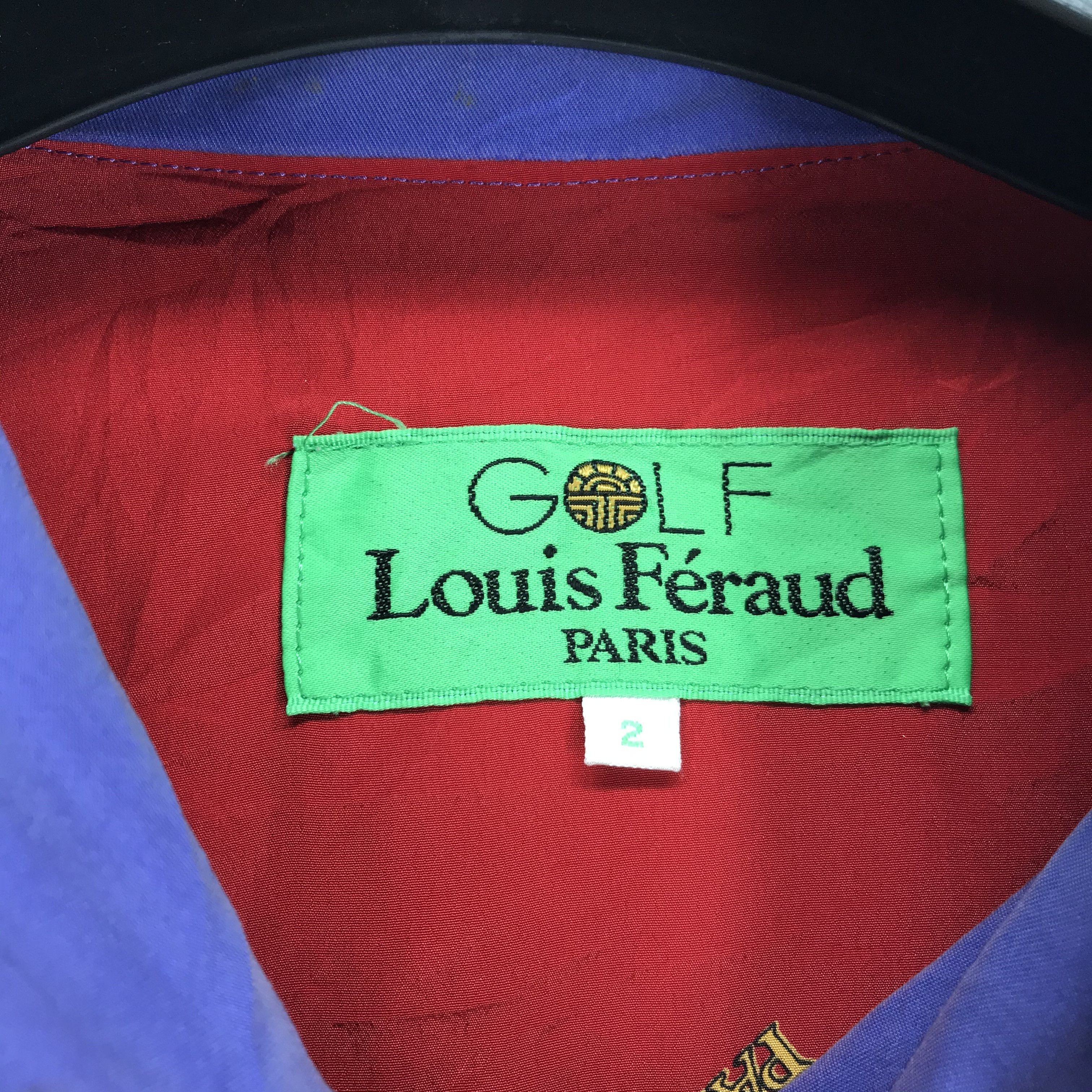 Louis Feraud Vintage Louis Feraud Paris Golf Collared Jacket #2480-95 Size US M / EU 48-50 / 2 - 5 Thumbnail