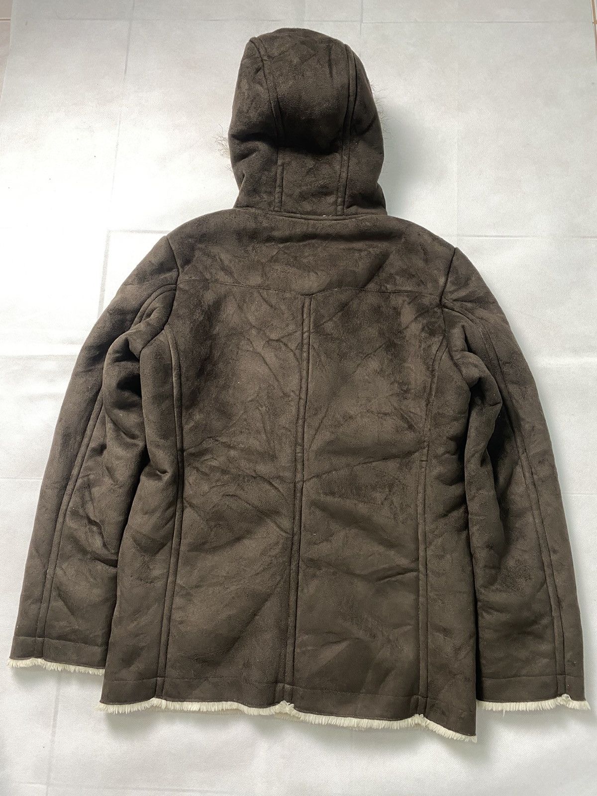 If Six Was Nine × Japanese Brand × Le Grande Bleu (L.G.B.) Semantic Design Sherpa Coat Jacket Nice Design Size US S / EU 44-46 / 1 - 11 Thumbnail
