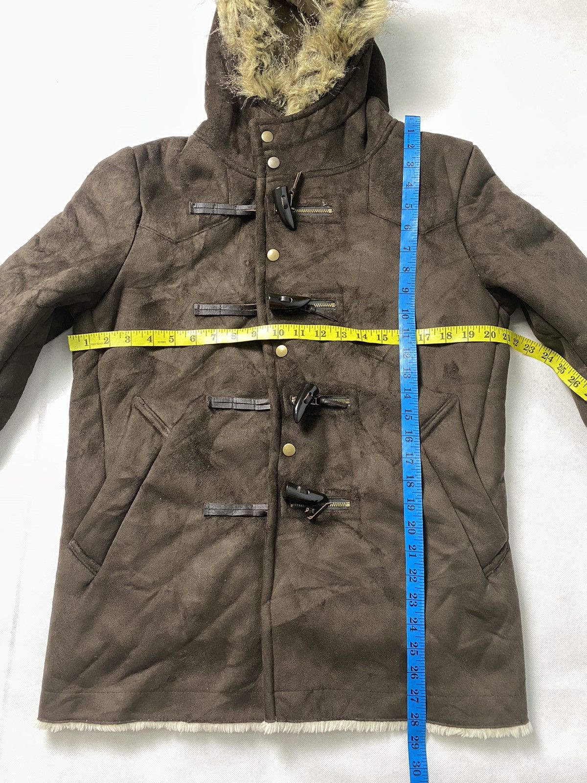 If Six Was Nine × Japanese Brand × Le Grande Bleu (L.G.B.) Semantic Design Sherpa Coat Jacket Nice Design Size US S / EU 44-46 / 1 - 12 Thumbnail