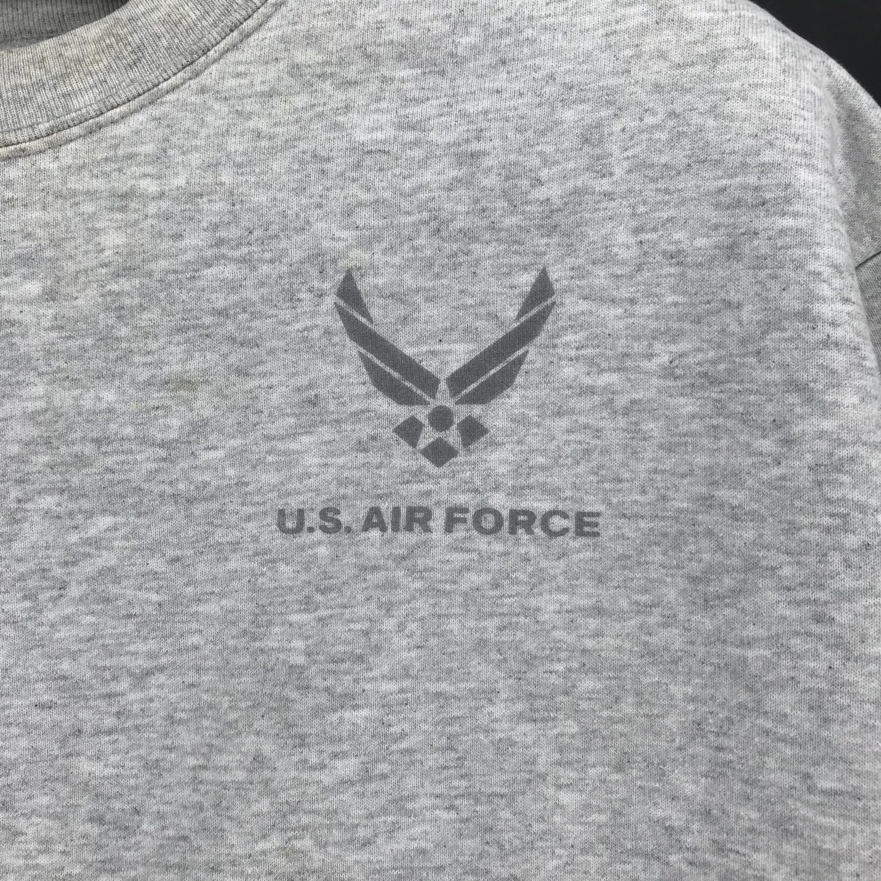 Vintage Vintage US AIR FORCE Big Logo Meke, Inc Sweatshirt #2632-93 Size US M / EU 48-50 / 2 - 5 Thumbnail