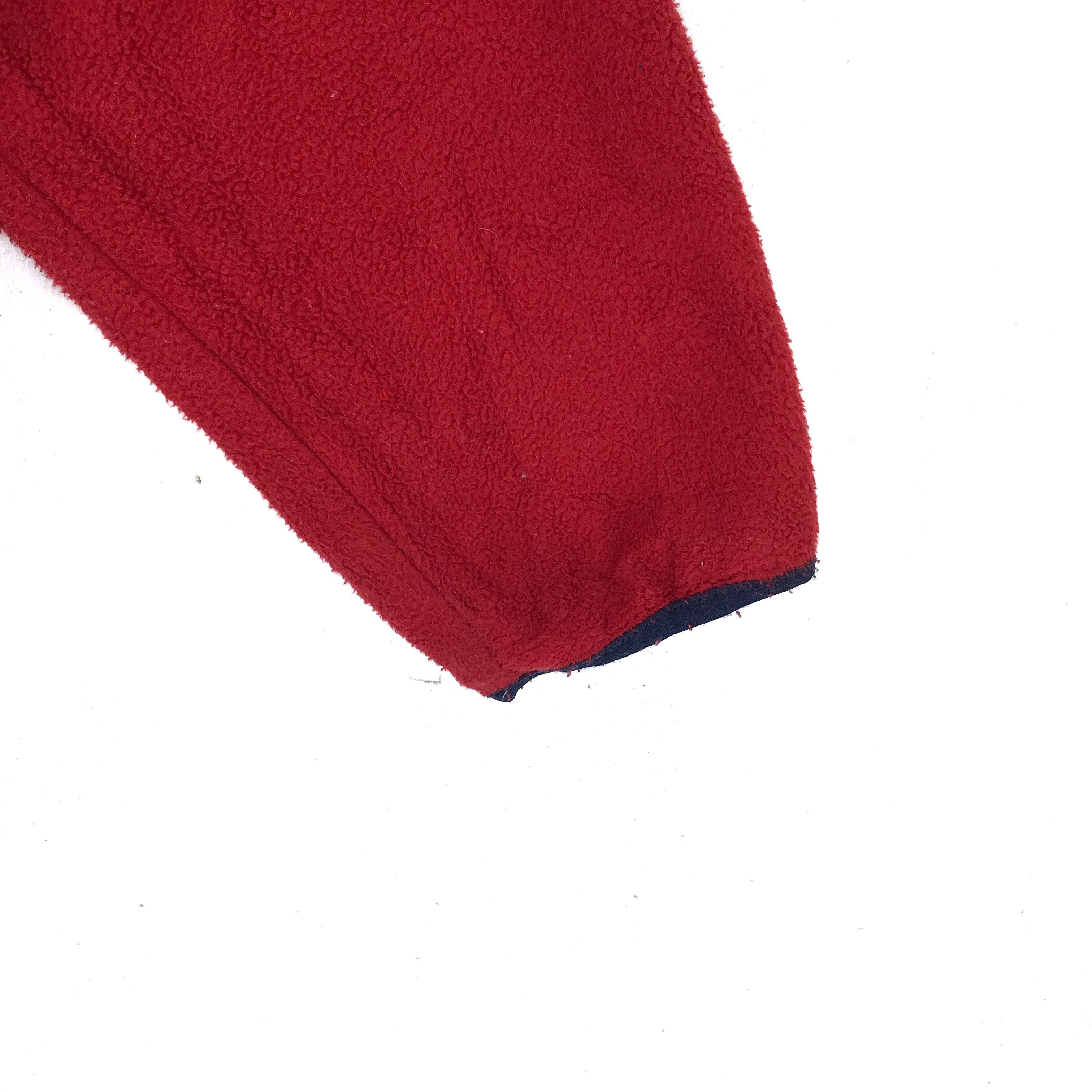 L.L. Bean Vintage LL Bean Zipper Red Fleece #2486-95 Size US S / EU 44-46 / 1 - 4 Thumbnail