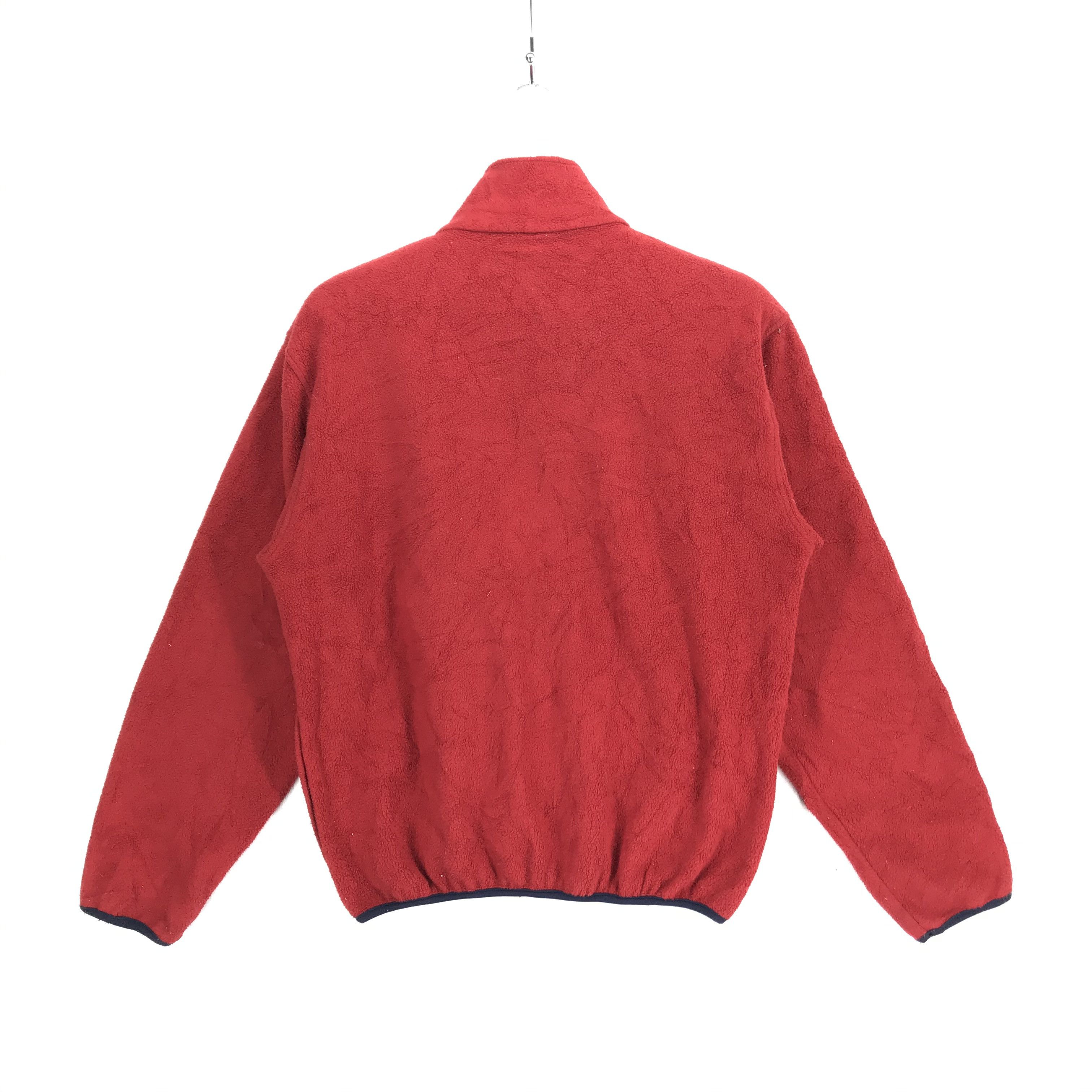 L.L. Bean Vintage LL Bean Zipper Red Fleece #2486-95 Size US S / EU 44-46 / 1 - 7 Thumbnail