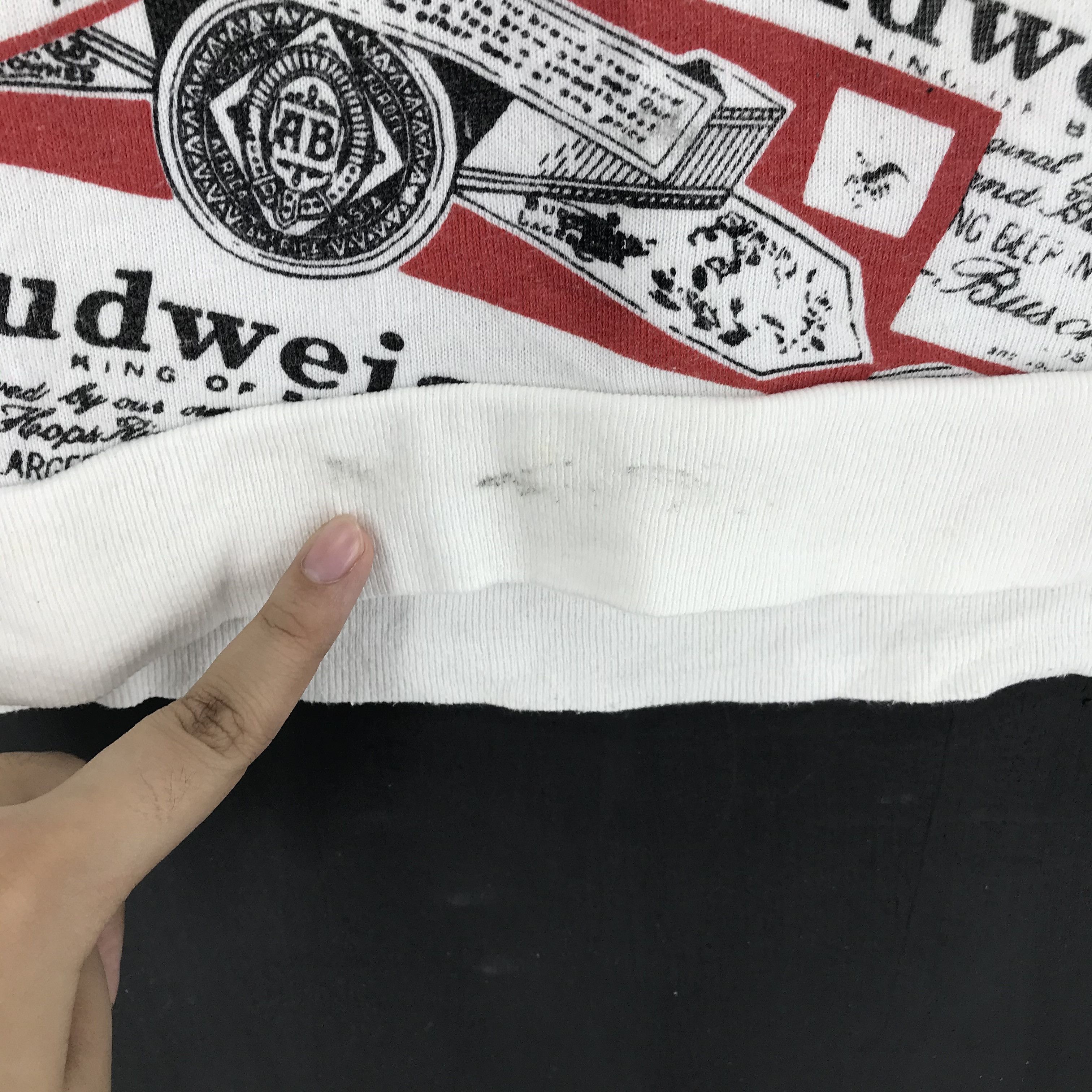 Budweiser BUDWEISER Fullprint Sweatshirts #2448-94 Size US S / EU 44-46 / 1 - 4 Thumbnail